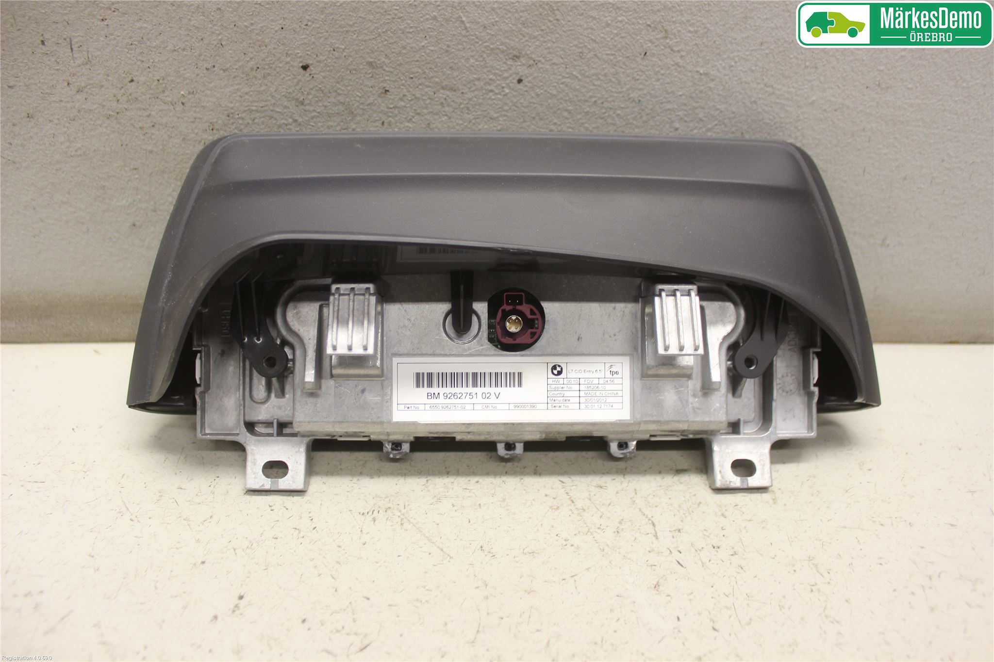 BMW 1 F20/F21 11-19 Bildskärm