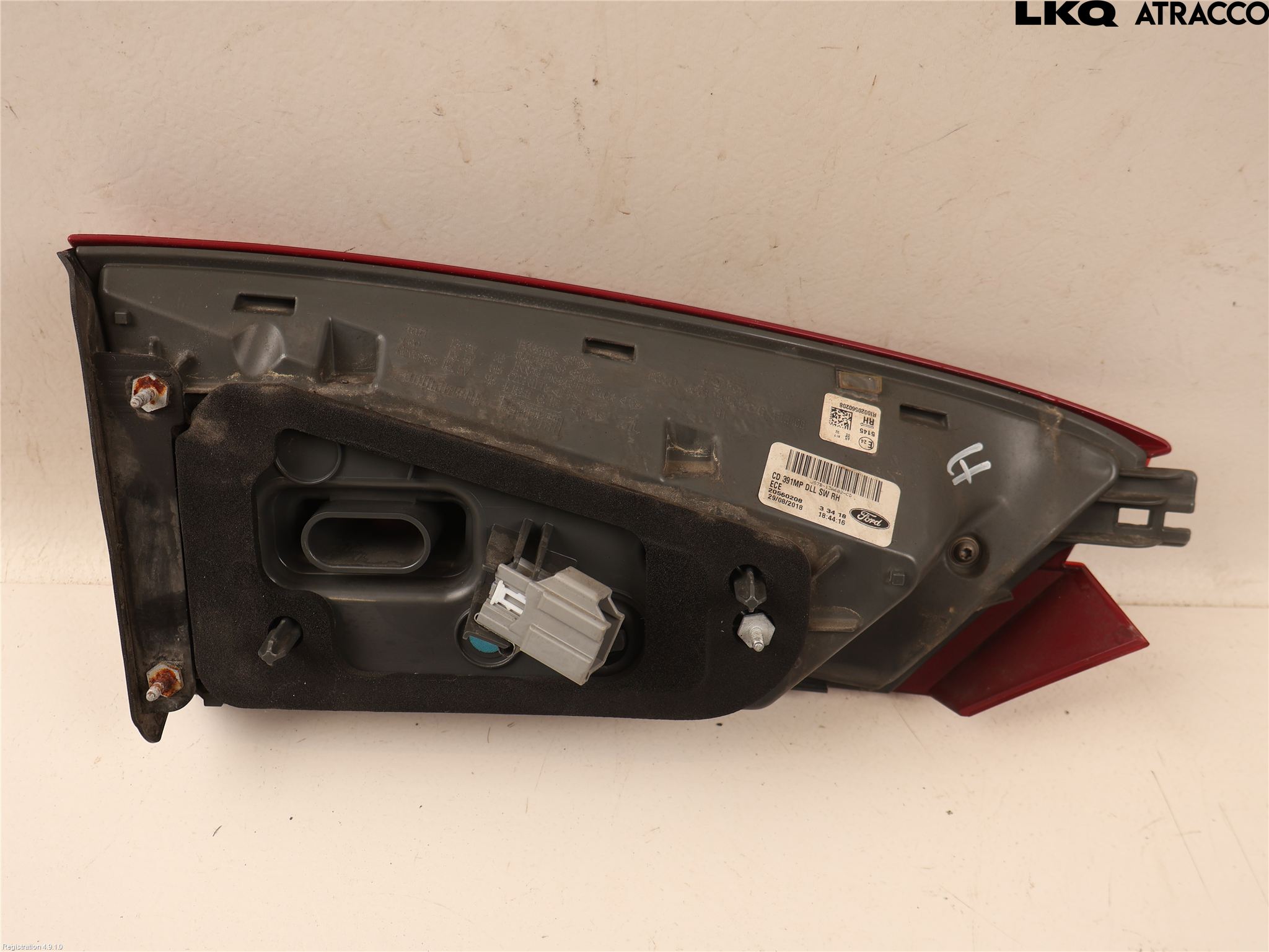 Ford MONDEO 15-22 Bakljus Lucka Hö