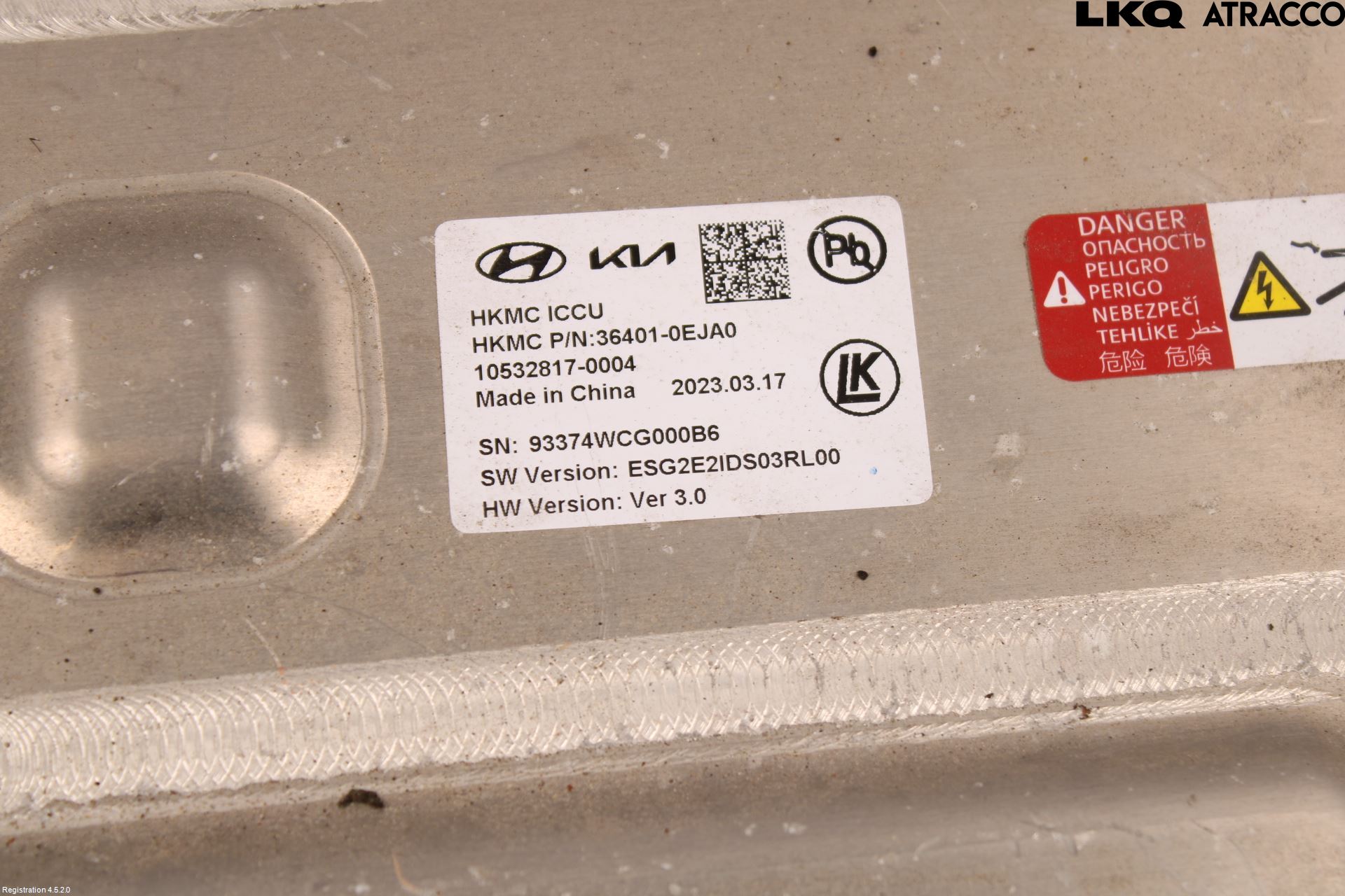 Kia NIRO (SG2) 23- Batteriladdare Högspänning