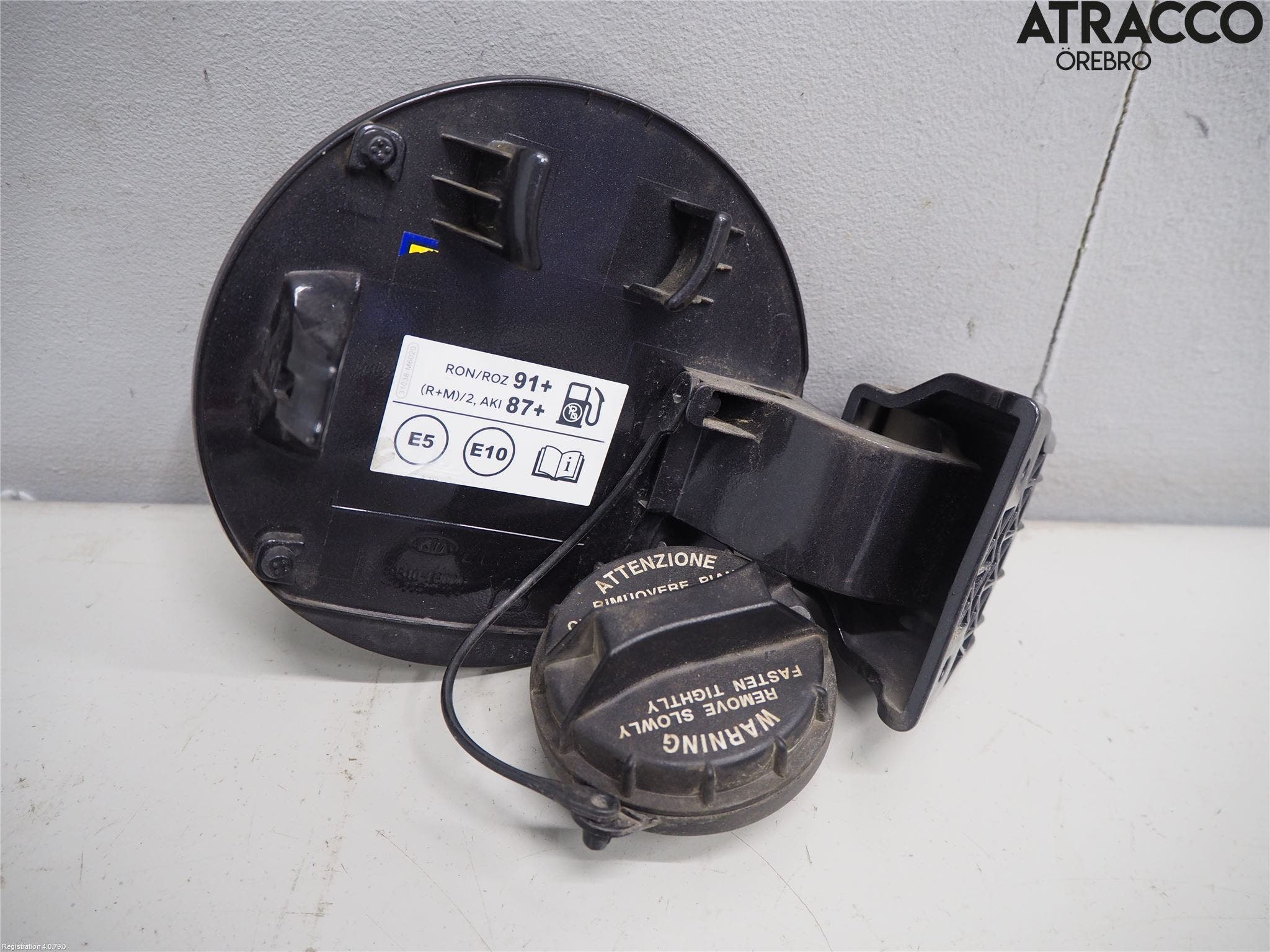 Kia RIO 17- Tanklucka