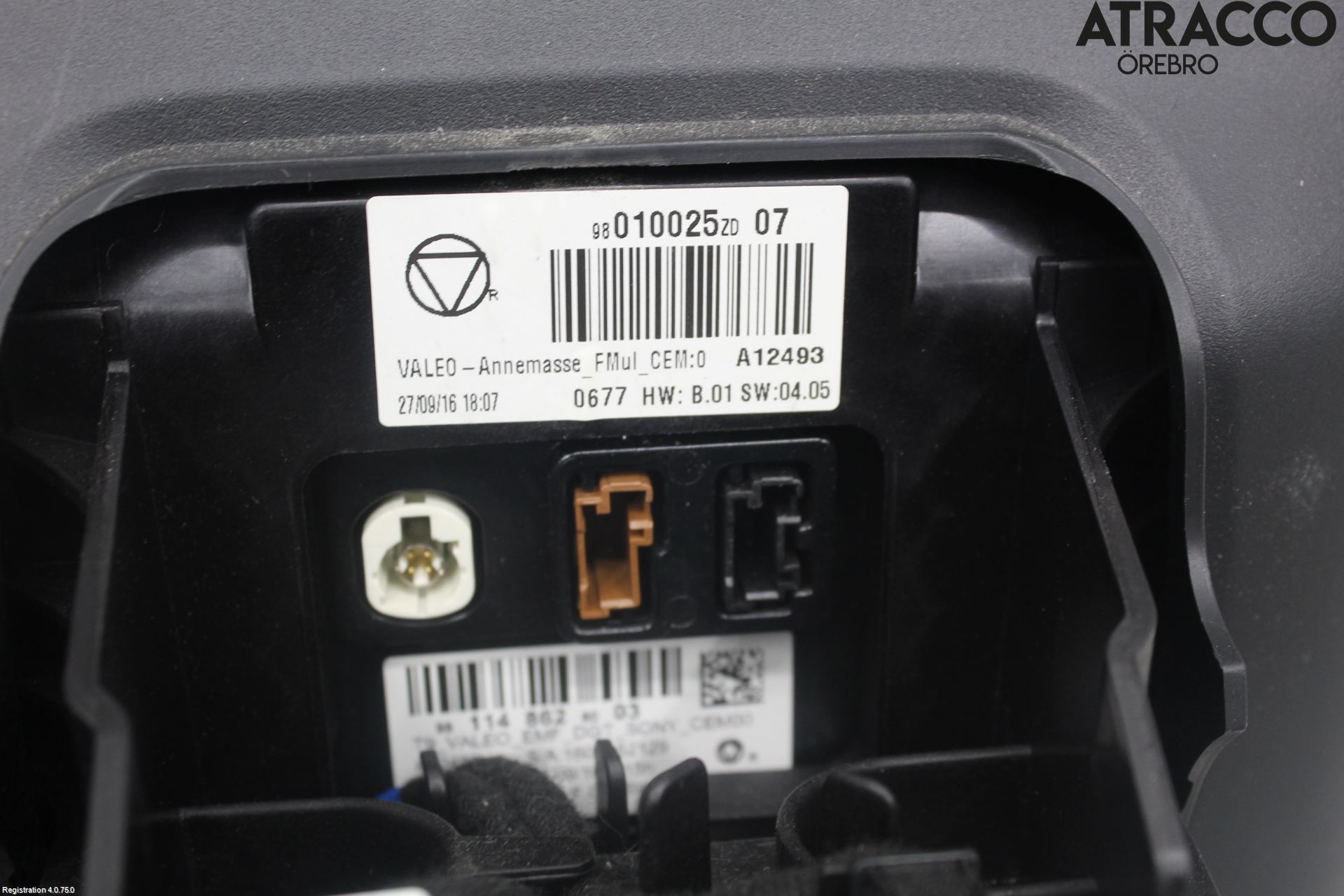 Citroen C4 CACTUS 14-20 Bildskärm