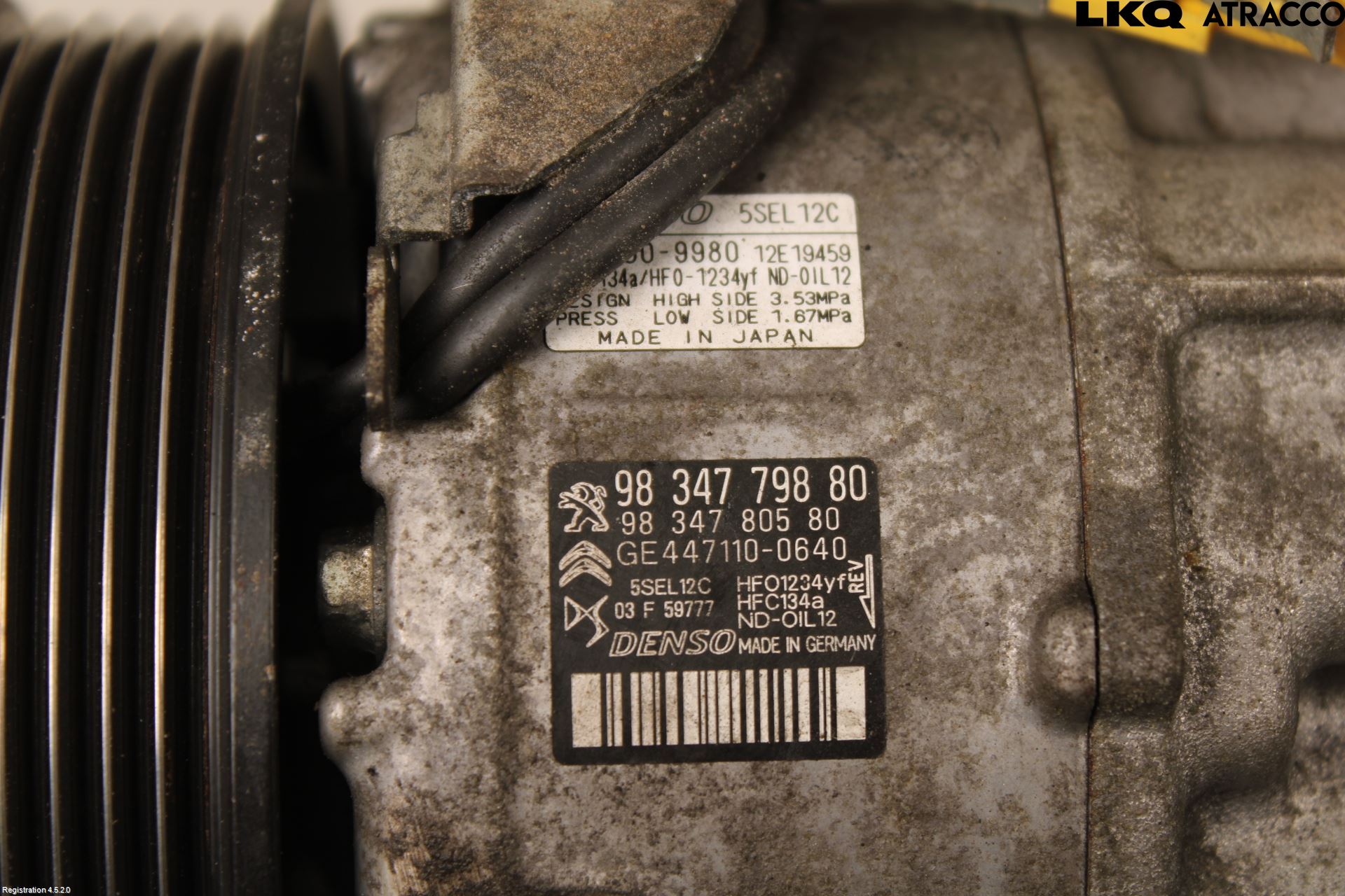 Peugeot 2008/E-2008 20- Ac Kompressor