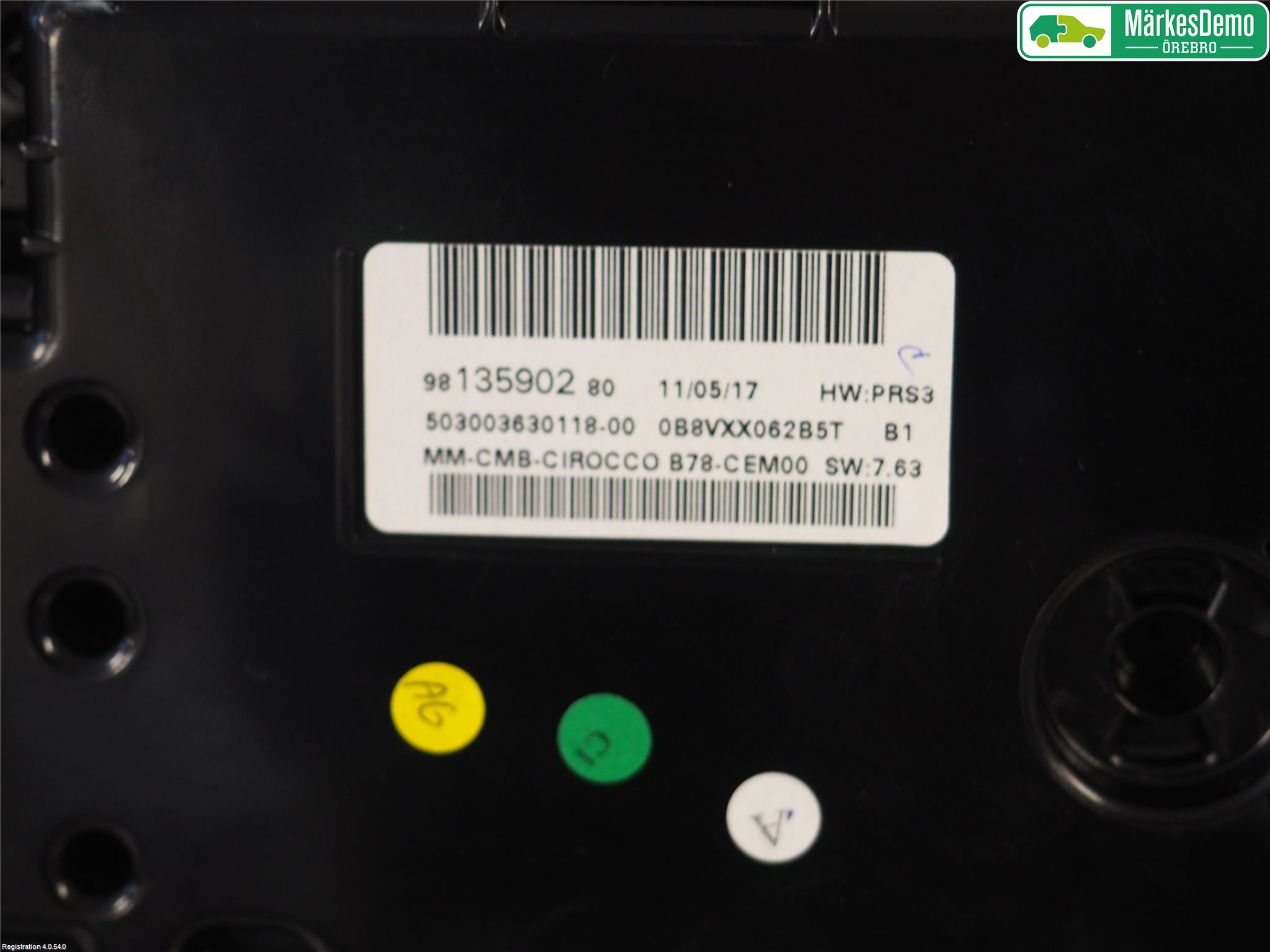 Citroen C4 PICASSO 14-18 Instrument Komb