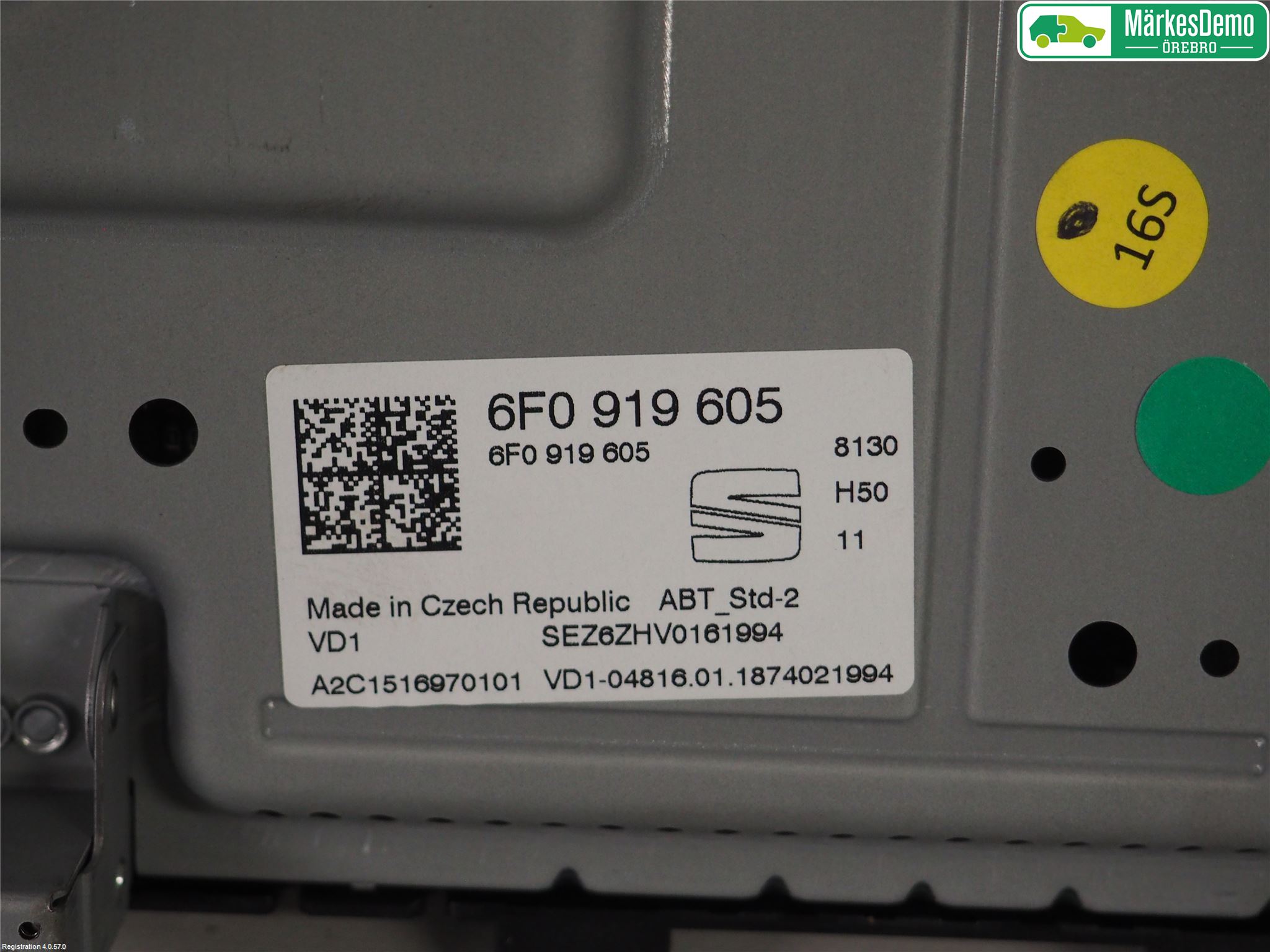 Seat ARONA Multifunktionsdisplay