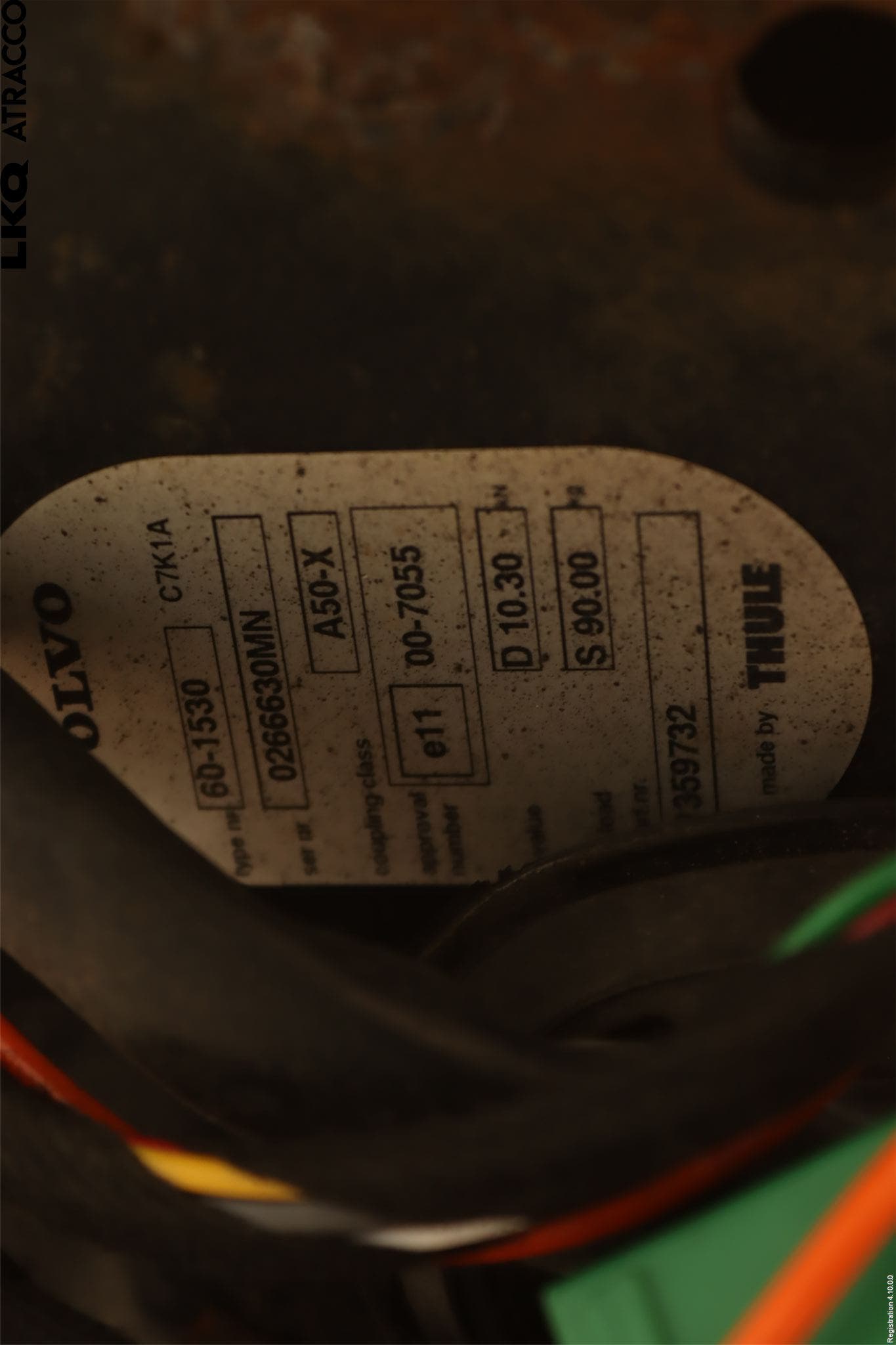 Volvo V60 11-13 Dragkrok