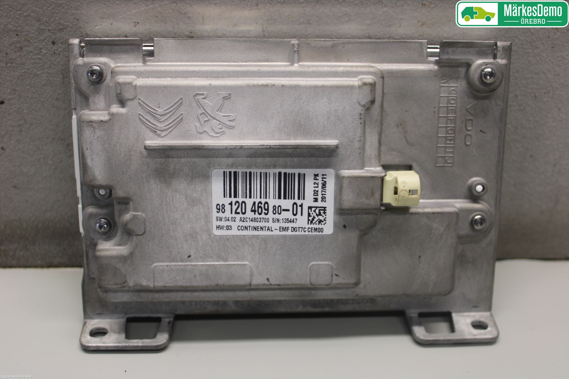 Peugeot 2008 13-20 Bildskärm