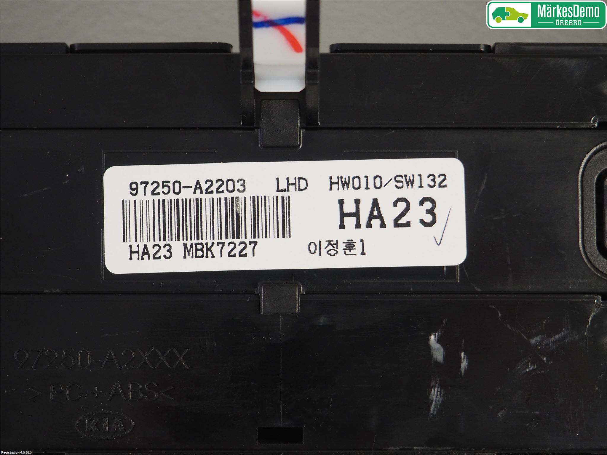 Kia CEED 12-18 Ac Styrenhet Ac Manöveren