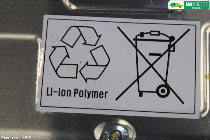 Kia NIRO (DE) 17-22 Batteri Högspänning