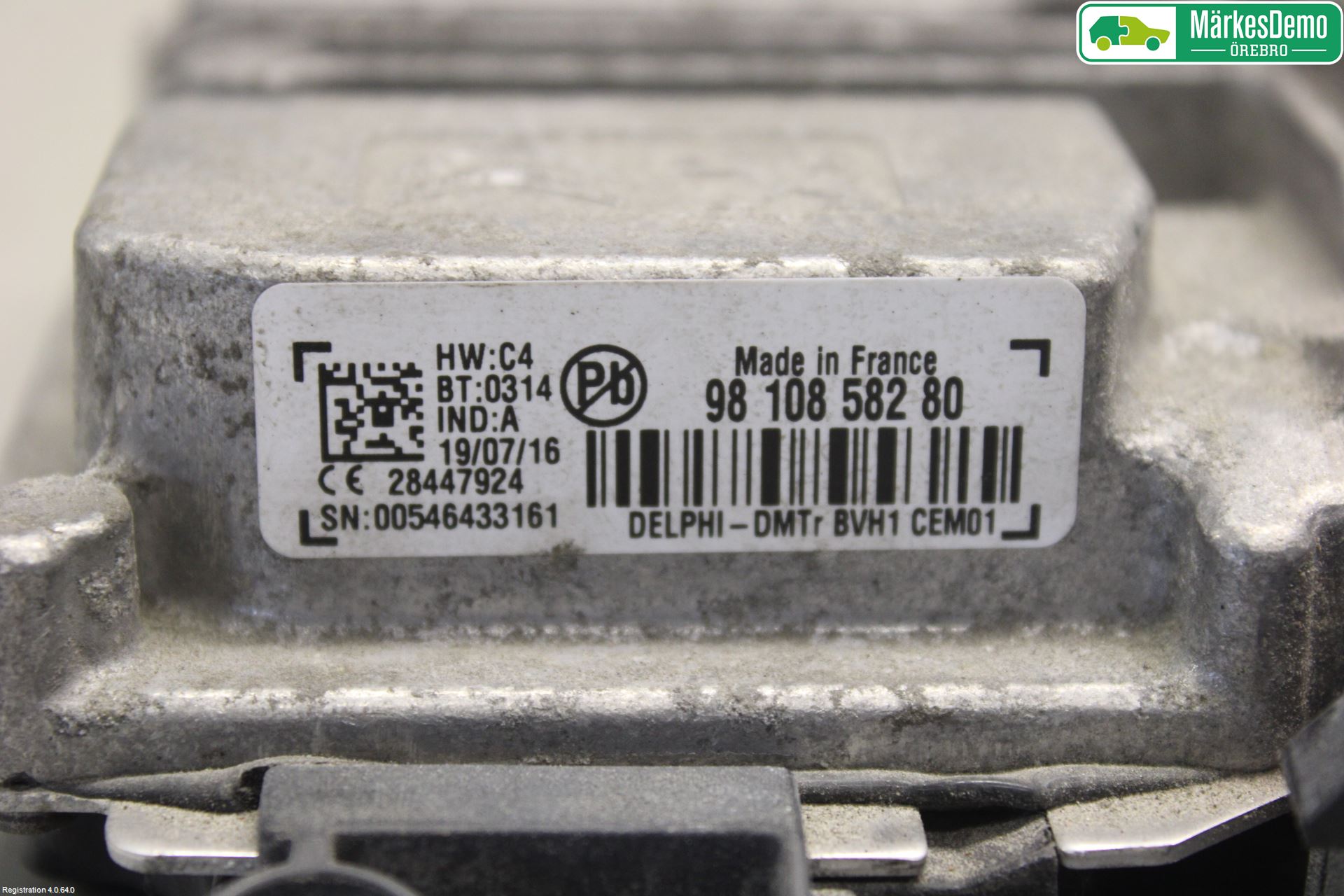 Citroen C4 CACTUS 14-20 Styrenhet Övrigt