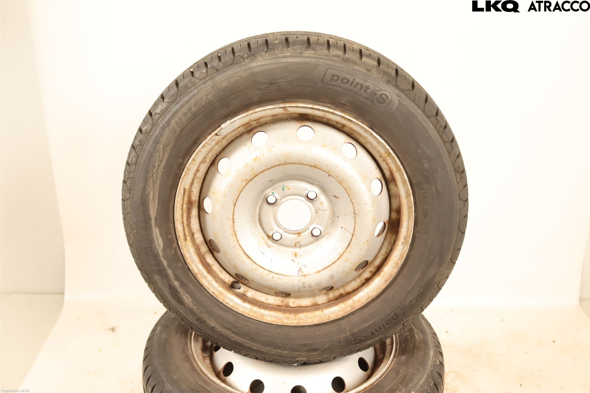 Seat ALTEA Sommardäck Plåtfälg 4St