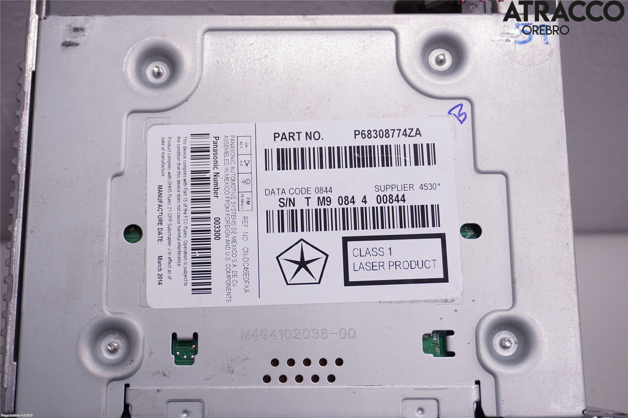 Fiat FREEMONT Cd Radio - Multimediapanel