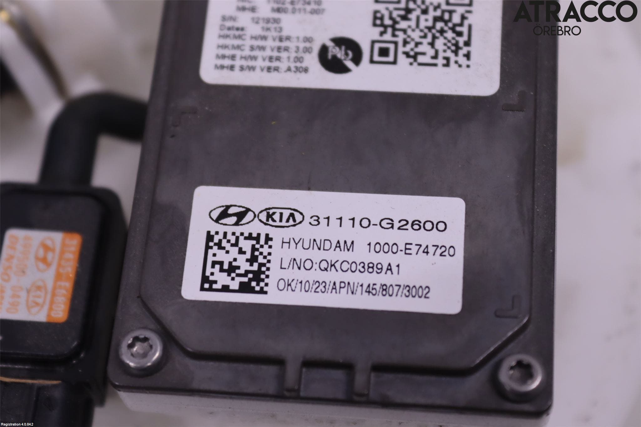 Kia NIRO (DE) 17-22 Bränslepump El