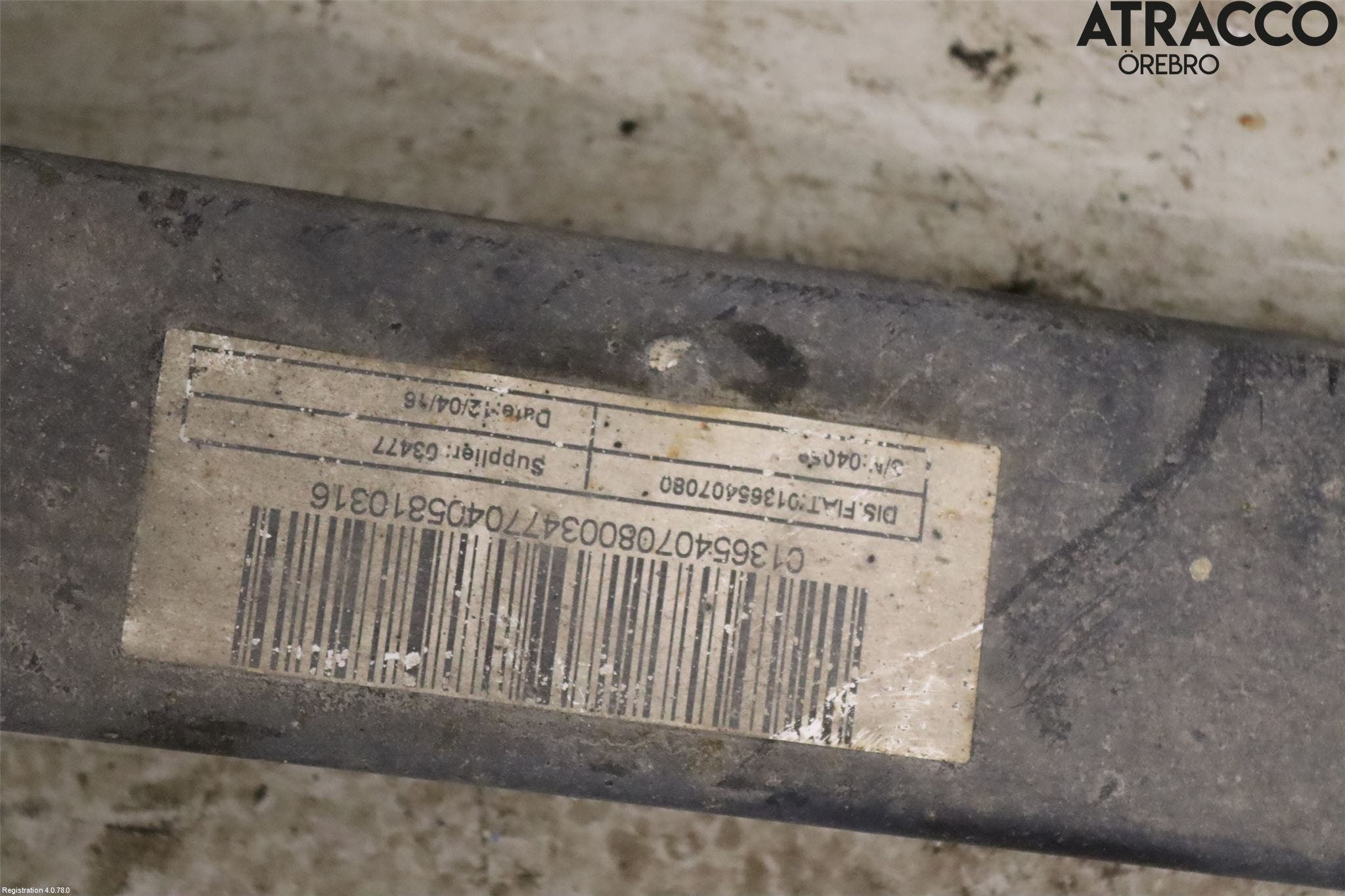 Fiat DUCATO 07-15 Fjäder Bak Blad