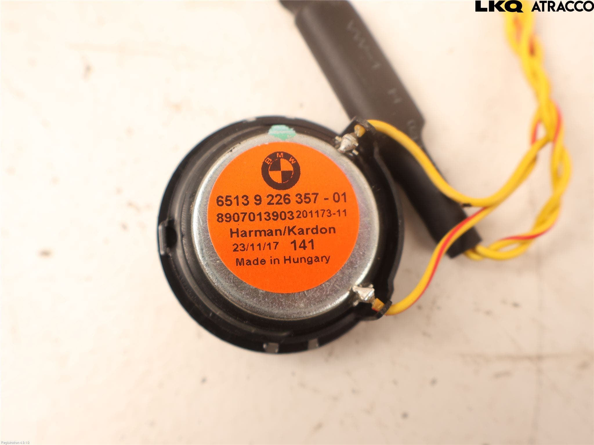 BMW 1 F20/F21 11-19 Högtalare