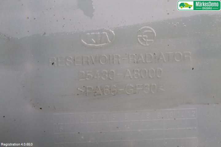 Kia OPTIMA 16-20 Expansionstank