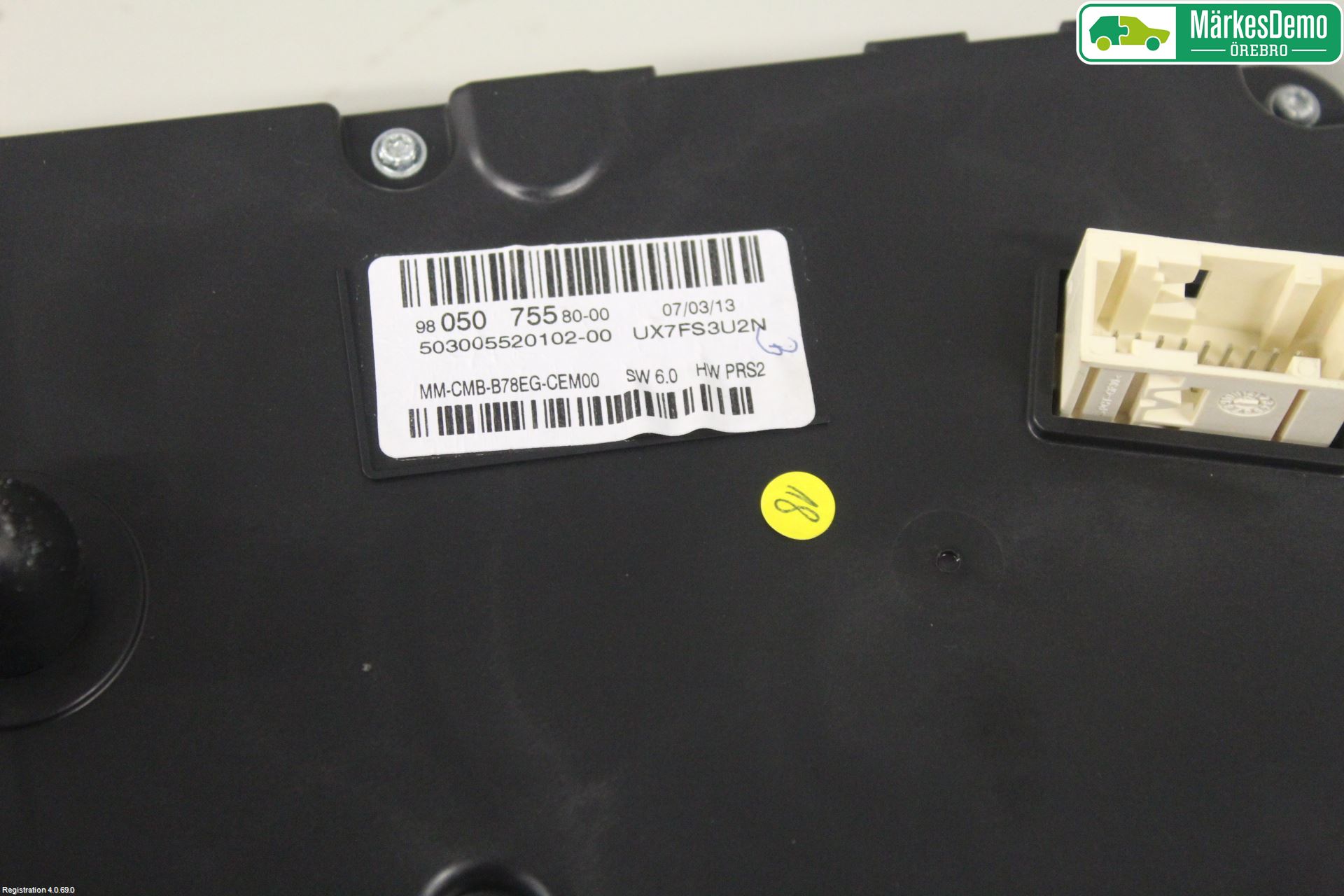 Citroen C4 GRAND PICASSO 14-18 Instrument Komb