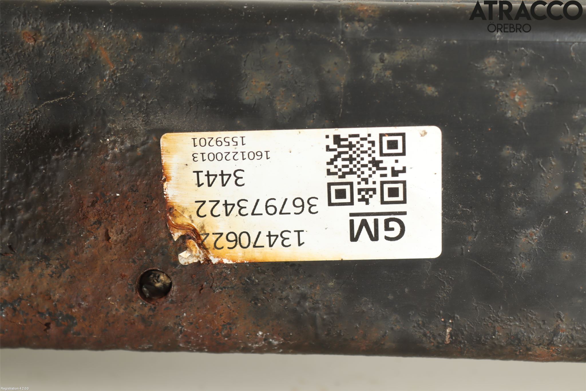 Opel ASTRA K 16-22 Framvagnsbalk