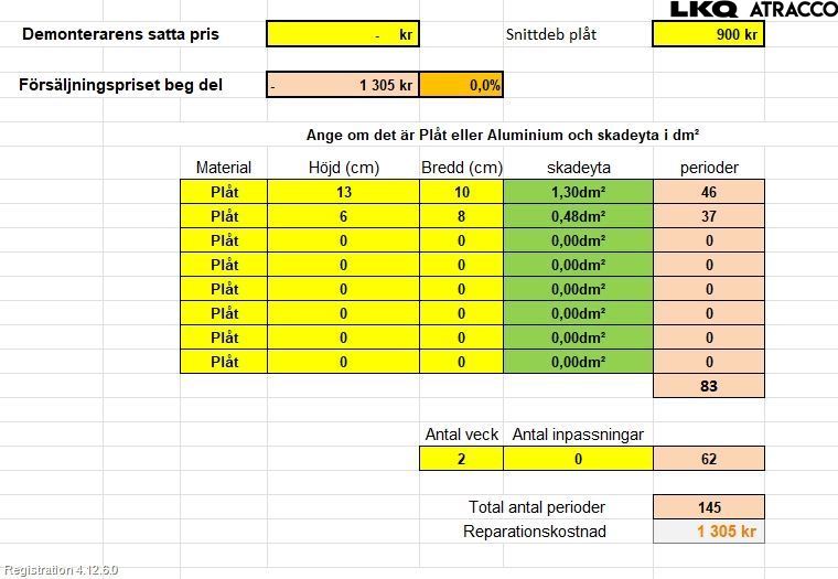 Mitsubishi OUTLANDER 13-21 Dörr Bak Vänster