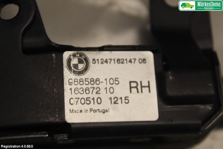 BMW X5 E70 07-13 Lås-Bakluckelås