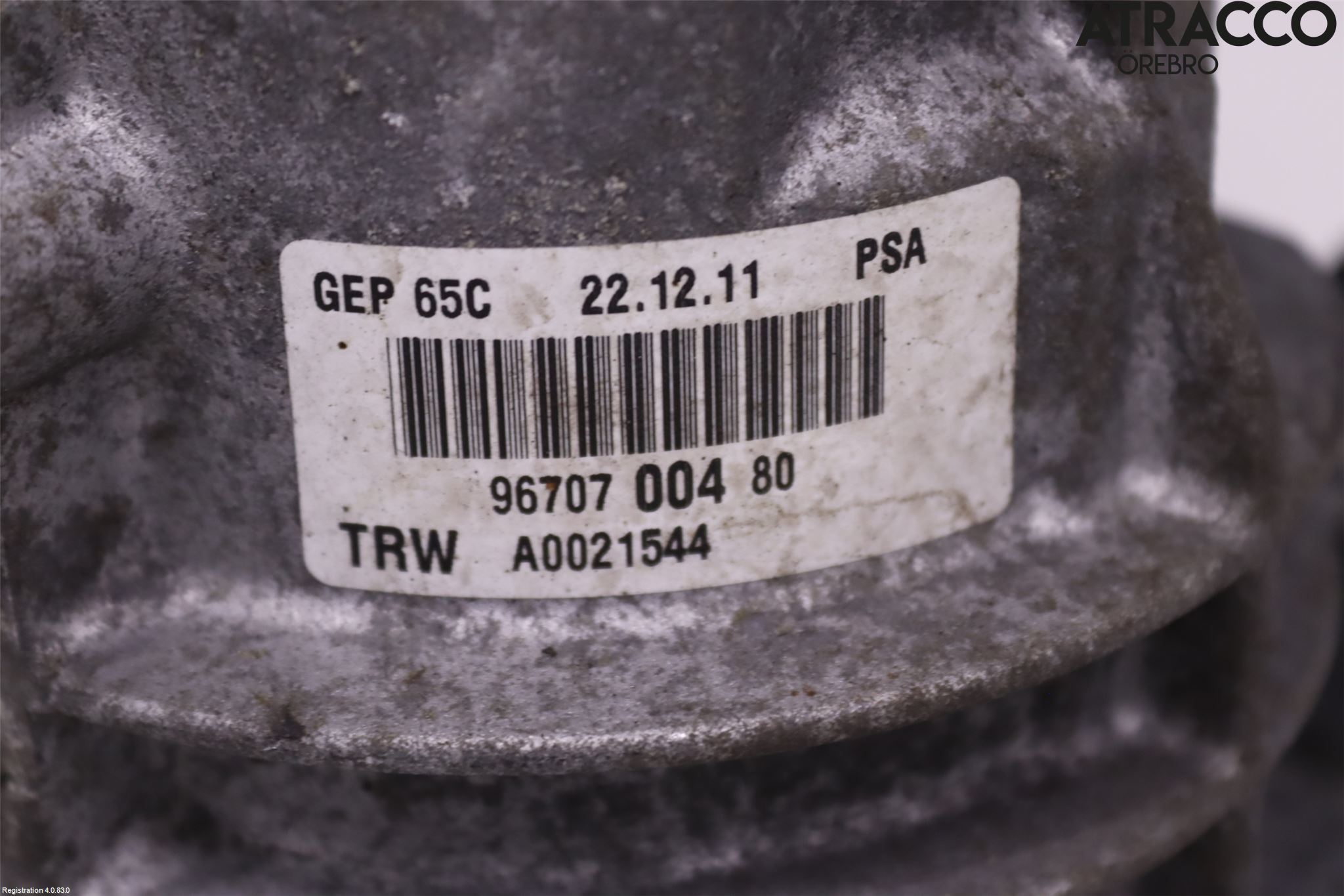 Peugeot RCZ Styrservo Pump Elektrisk