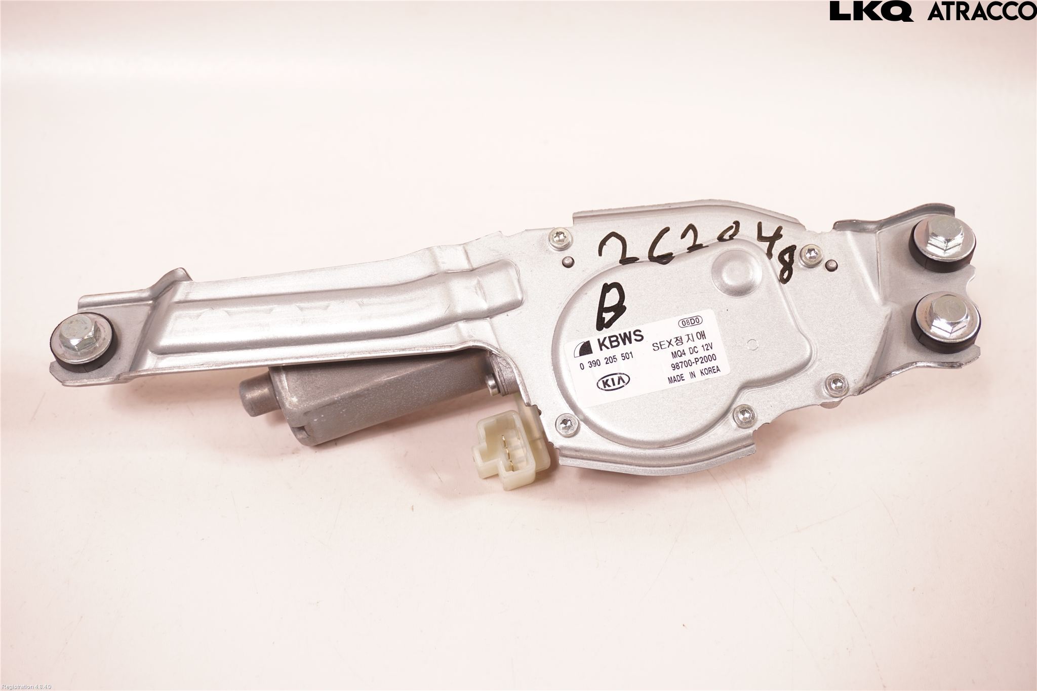 Kia SORENTO 21- Torkarmotor Baklucka