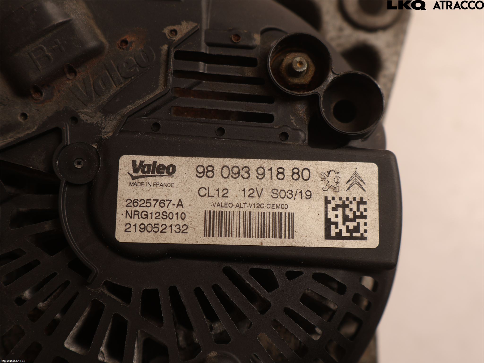 Peugeot PEUGOT 208 16-19 Generator
