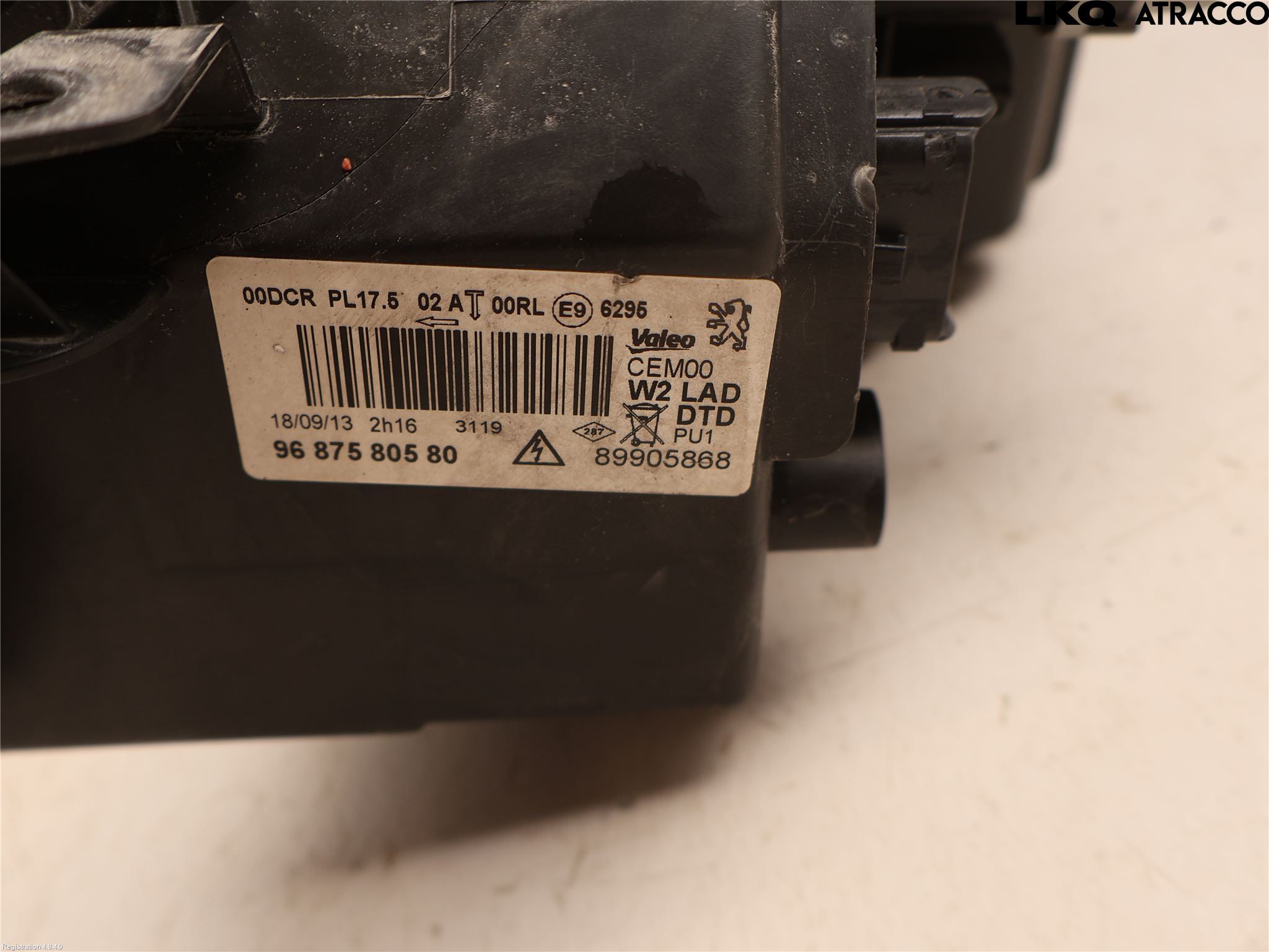 Peugeot 508 11-18 Strålkastare Höger