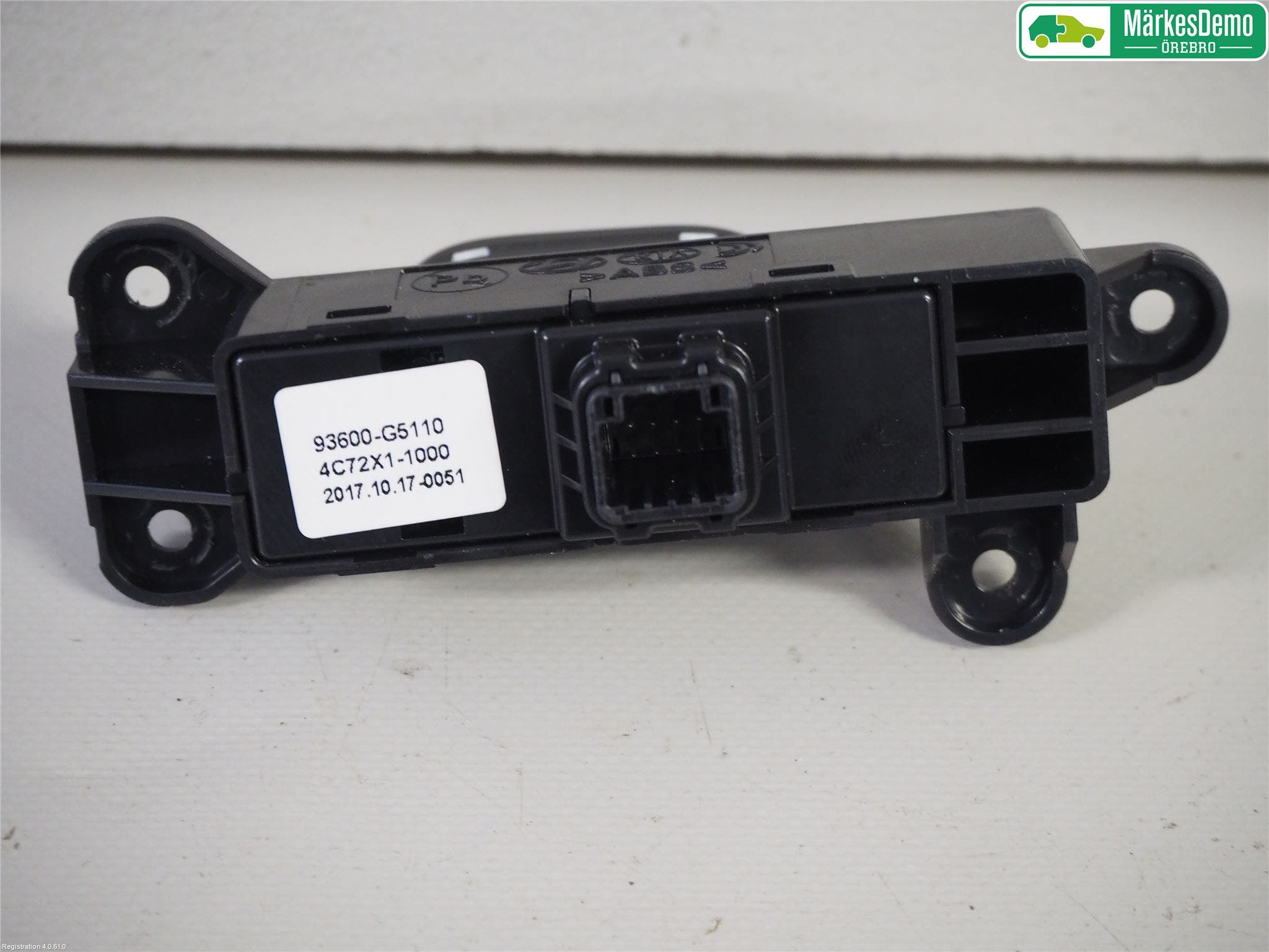 Kia NIRO (DE) 17-22 Strömställare Parkeringshjälp