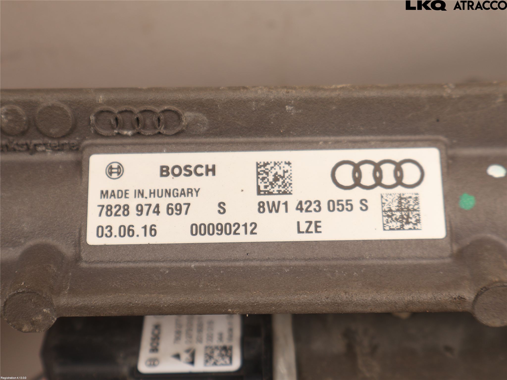 Audi A4/S4 B9 16-19 Styrväxel-Snäcka Elektrisk