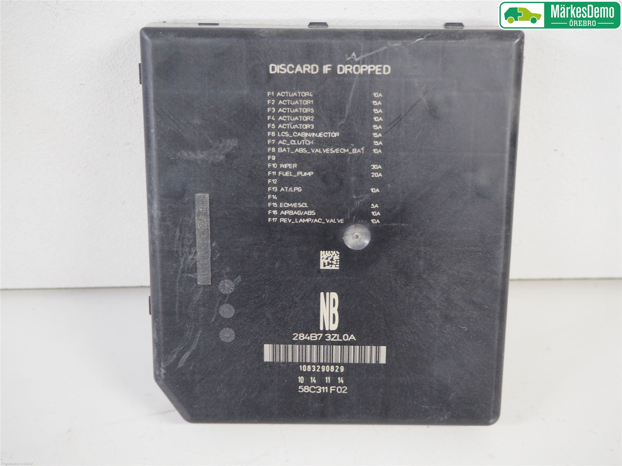 Nissan PULSAR Säkringsdosa-Elcentral