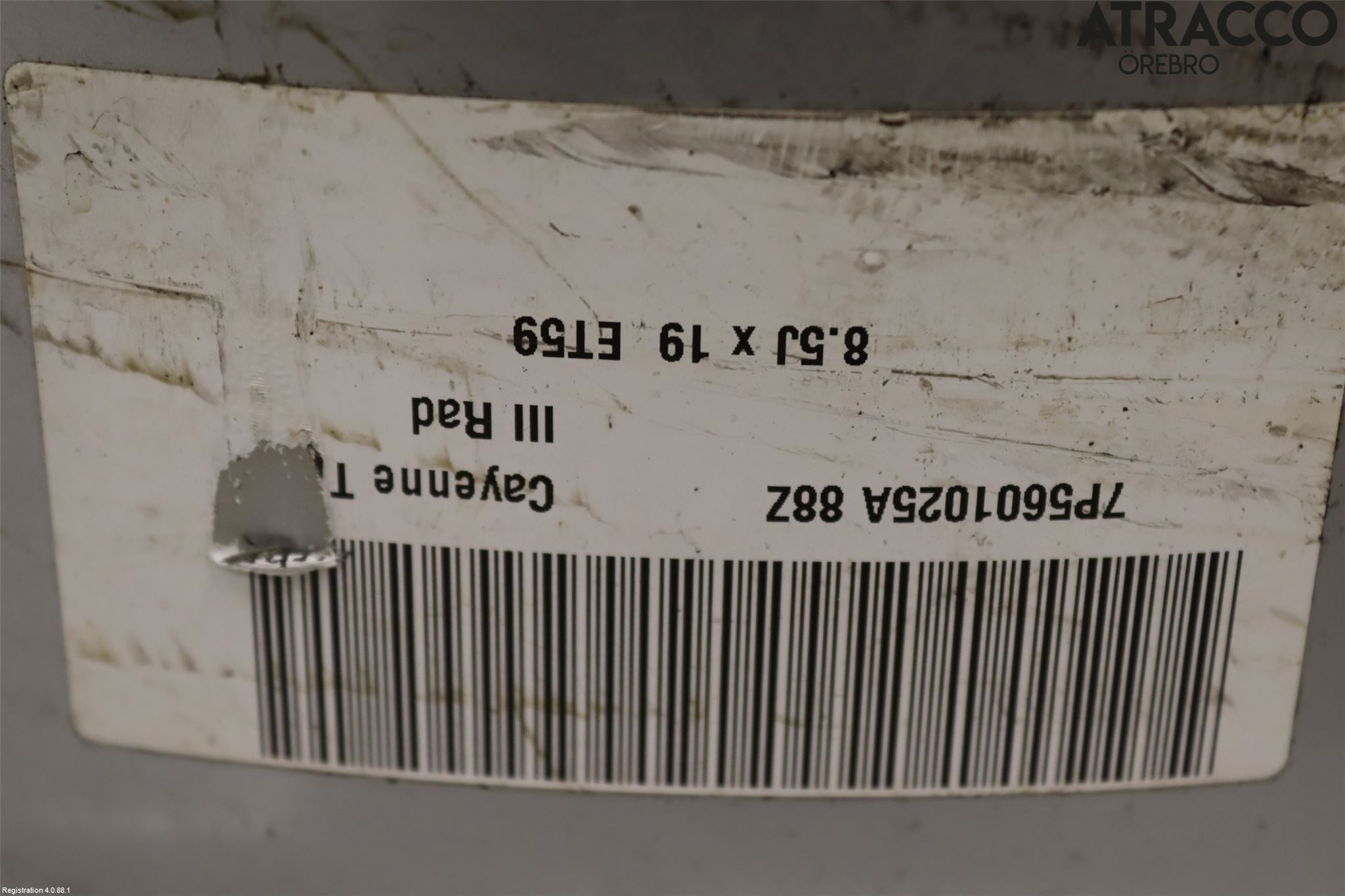 Porsche CAYENNE 03- Fälg Aluminium