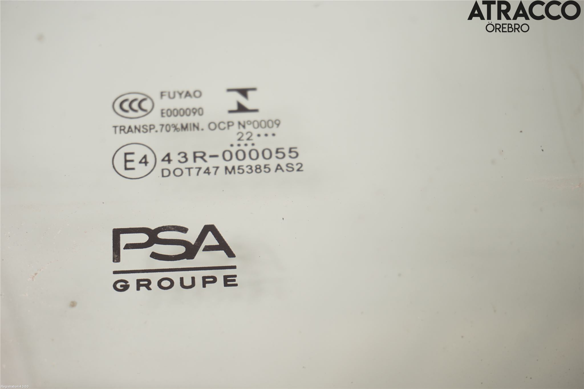 Citroen DS 4 / DS 4 E-TENSE 22- Dörruta Fram Höger