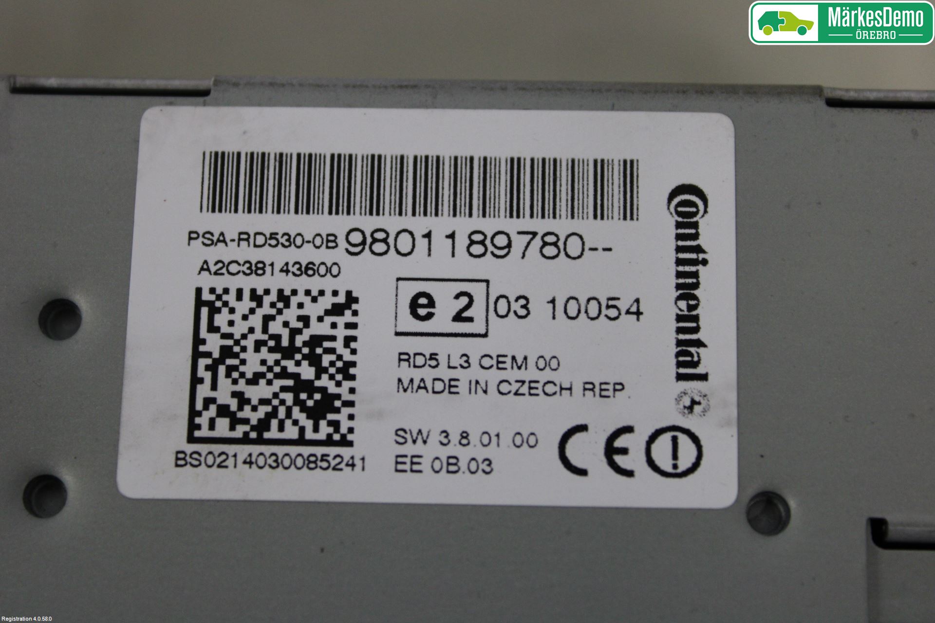 Citroen C4 II 11-18 Radio