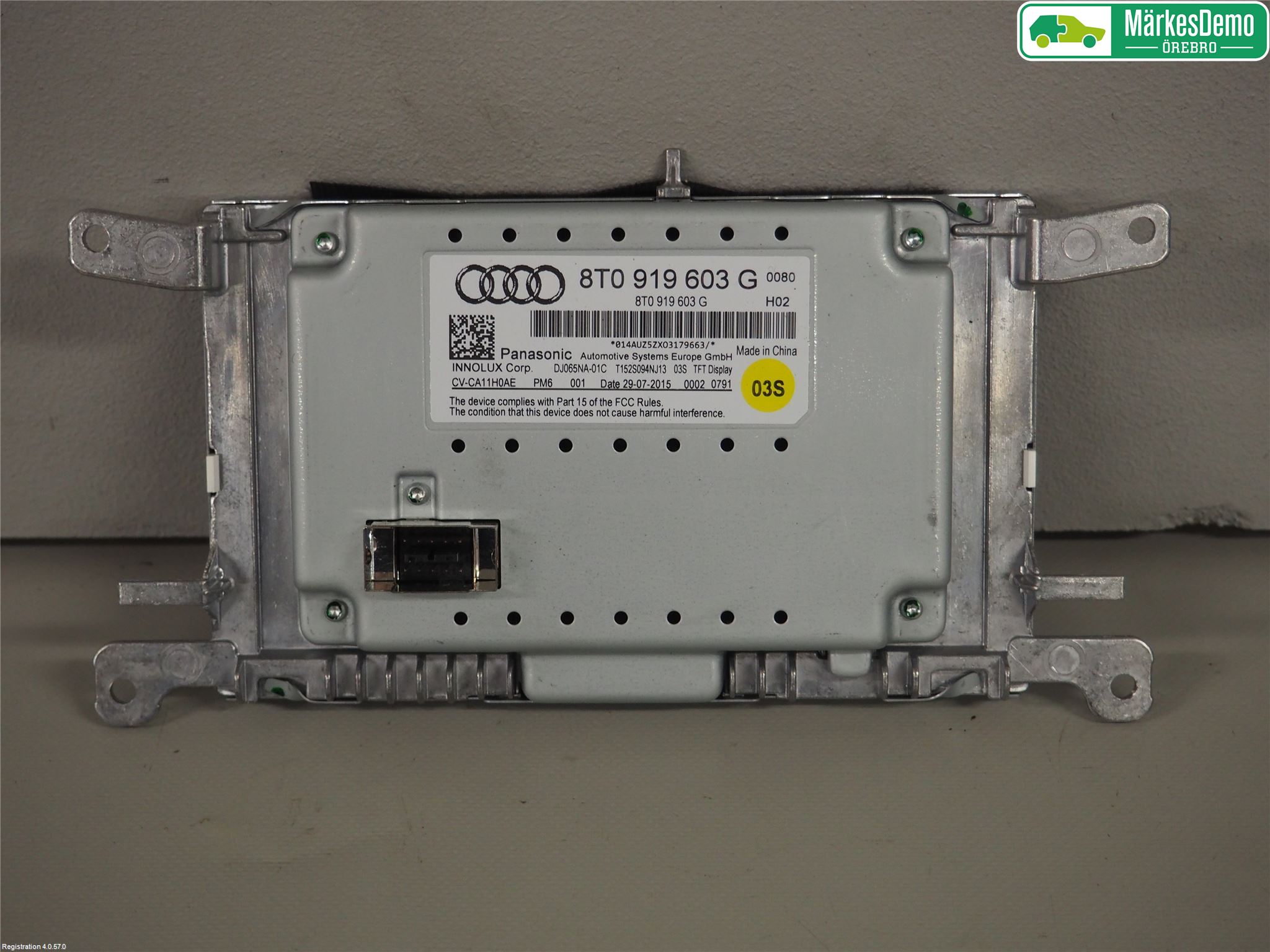 Audi A4 12-15 Multifunktionsdisplay