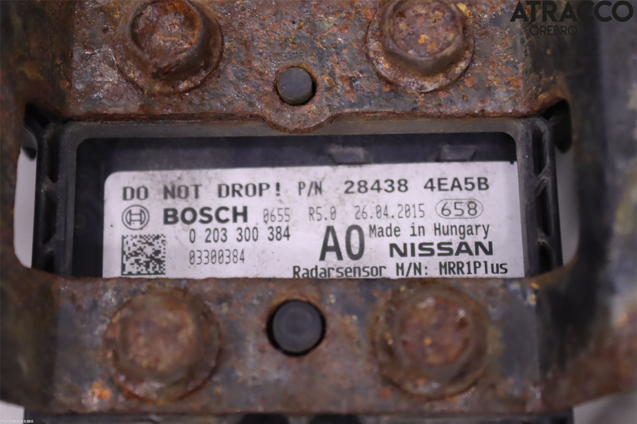 Nissan QASHQAI 14-17 Sensor Aktivt Kollisionsskydd