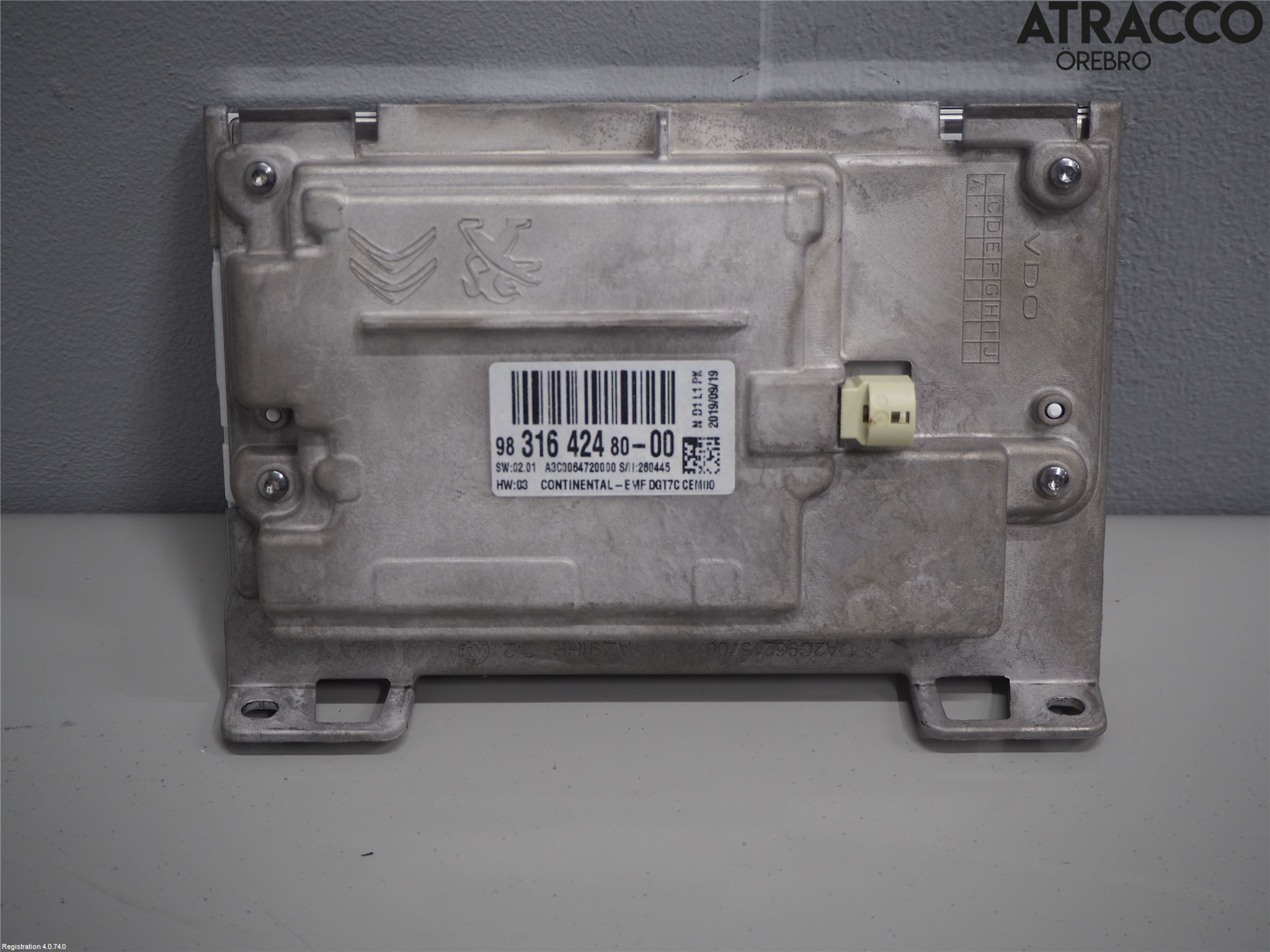 Peugeot 2008 13-20 Bildskärm