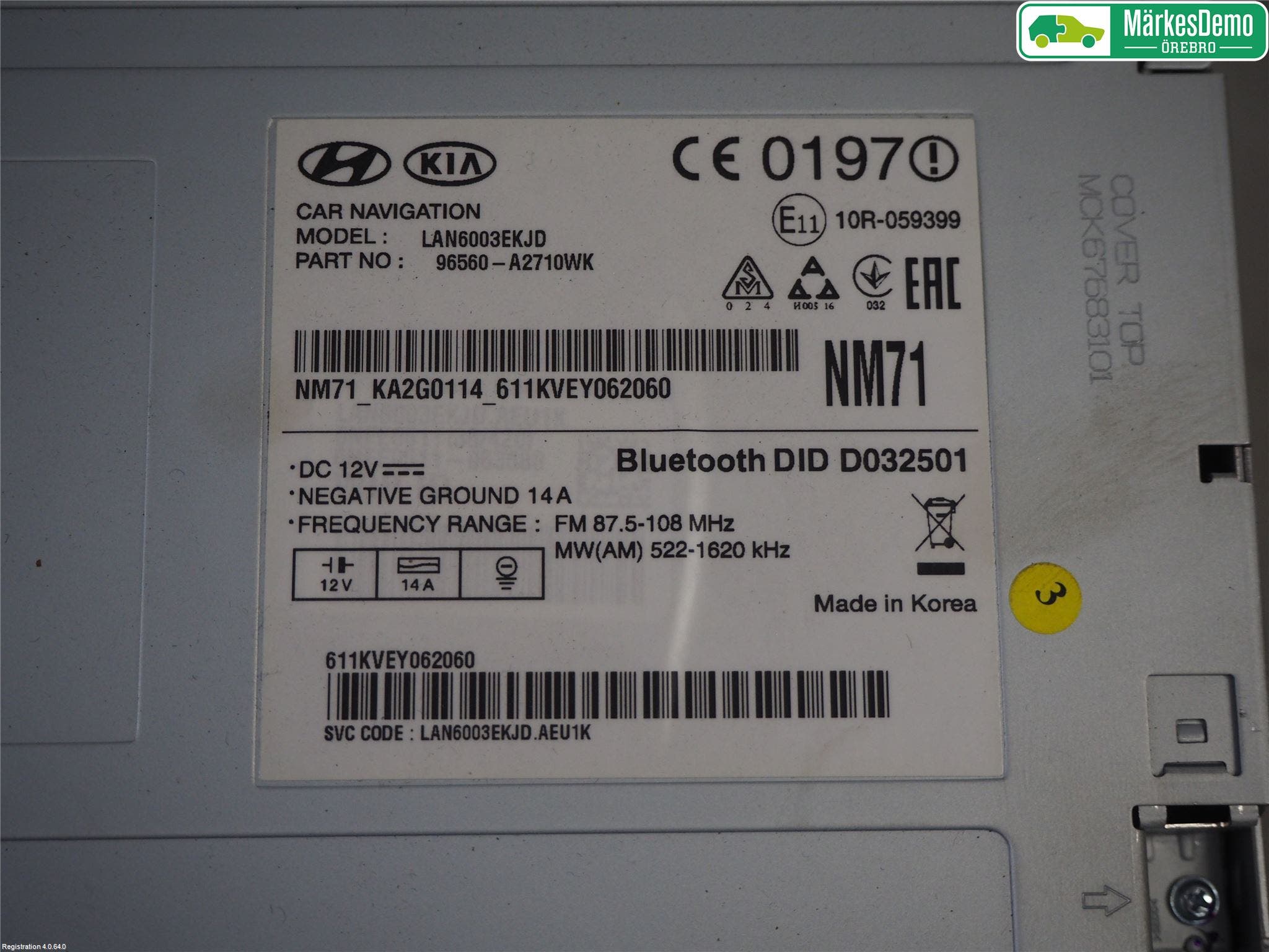 Kia CEED 12-18 Gps Navigator