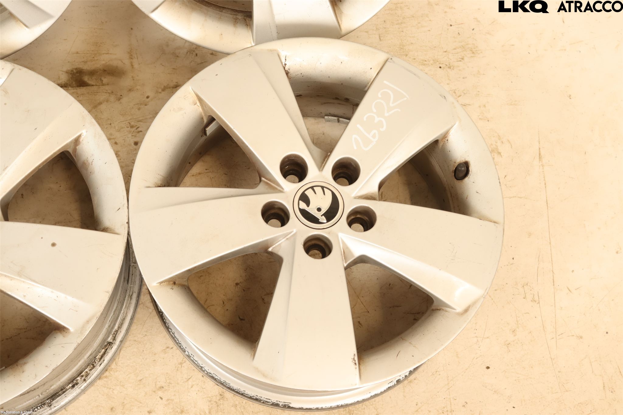 Skoda FABIA 15-21 Fälgsats Aluminium