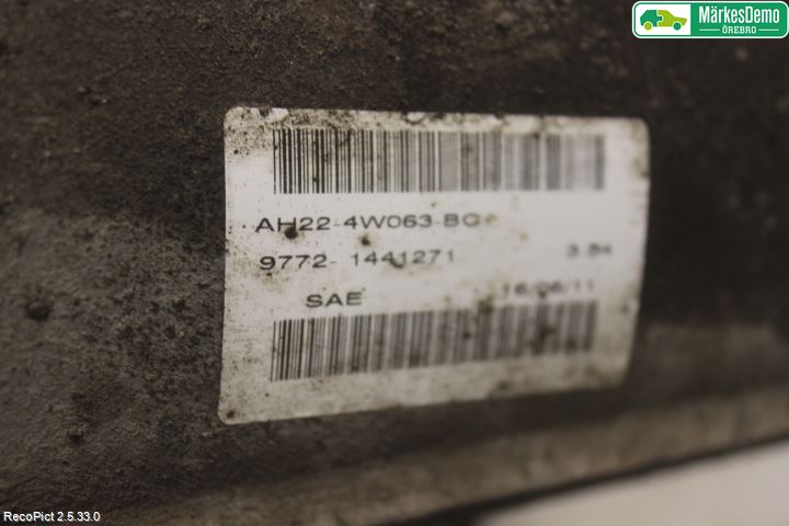 Landrover RANGE ROVER SPORT (L320) 10-13 Bakväxel-Diff
