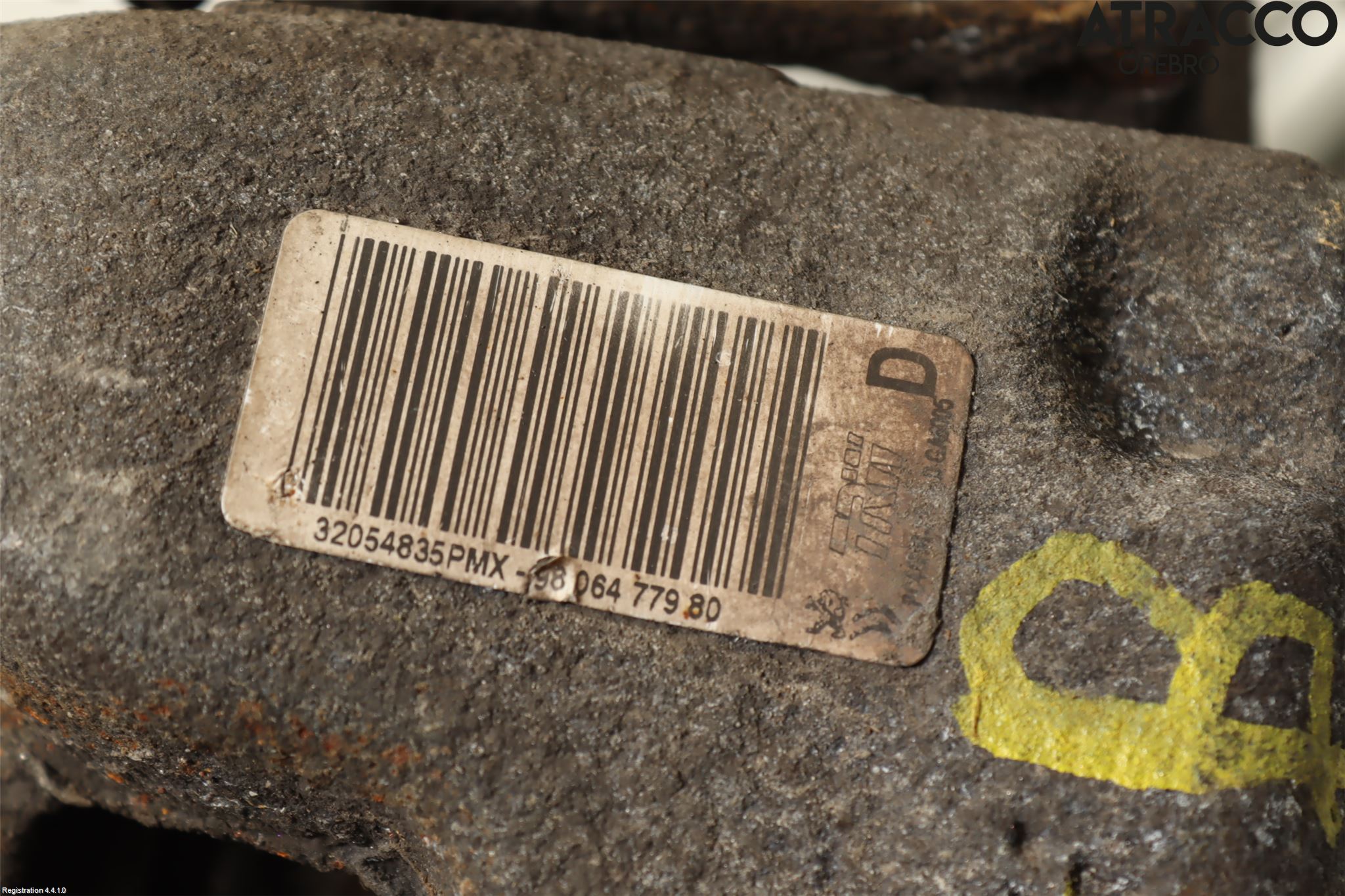 Citroen JUMPY/E-JUMPY 16- Bromsok Bak Höger