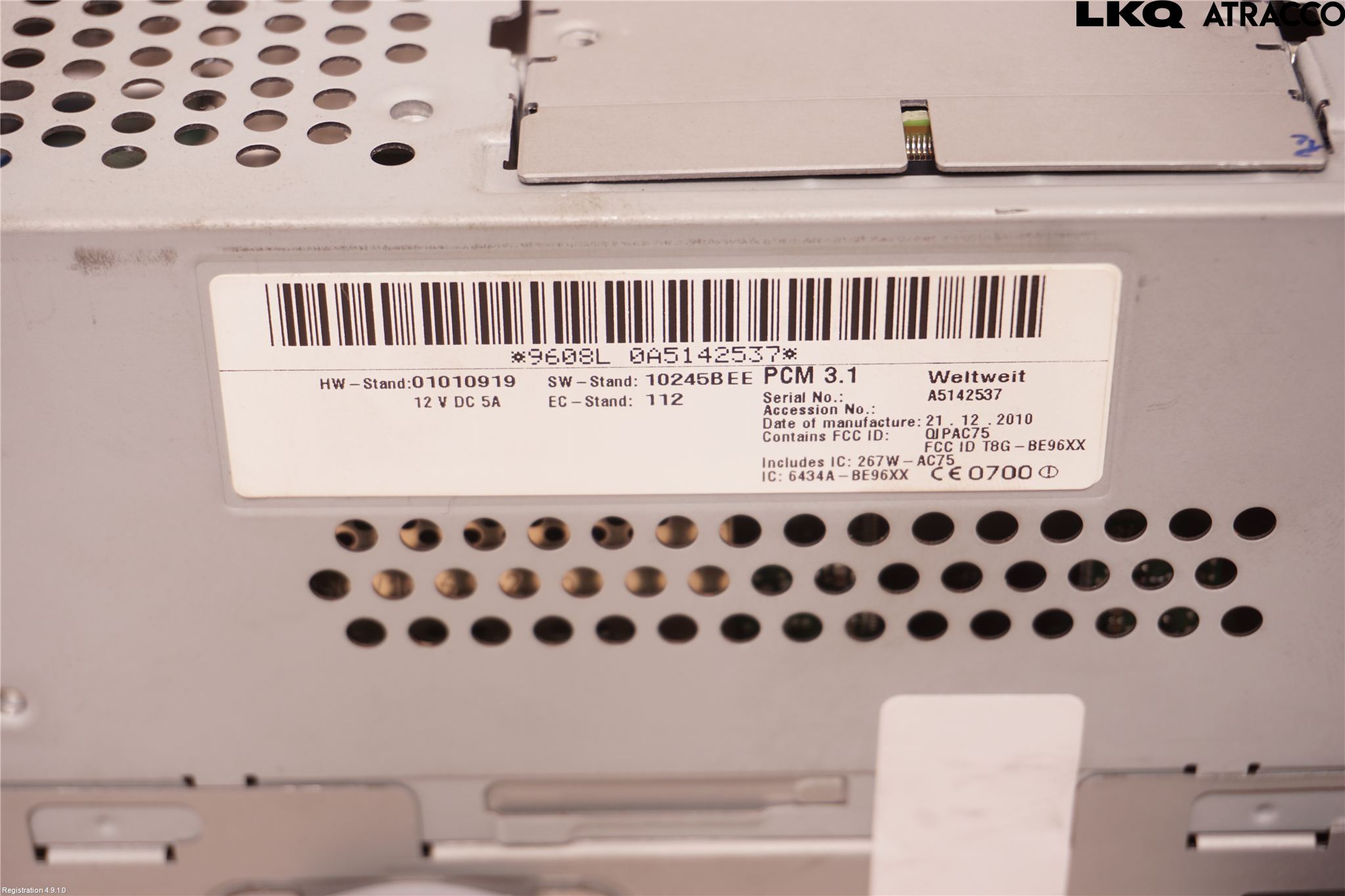 Porsche CAYENNE 03- Cd Radio - Multimediapanel