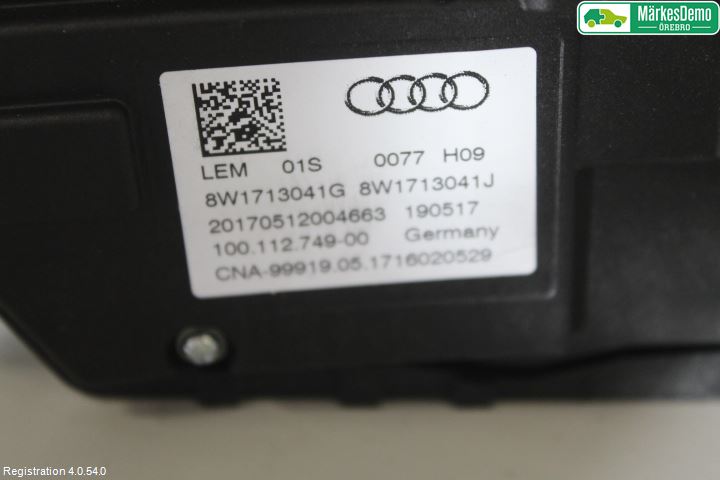 Audi A5 17- Växelspak