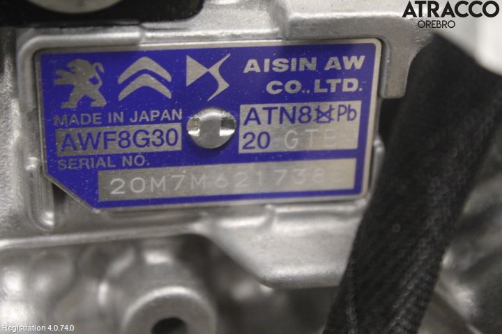 Peugeot 2008 13-20 Växellåda Automat