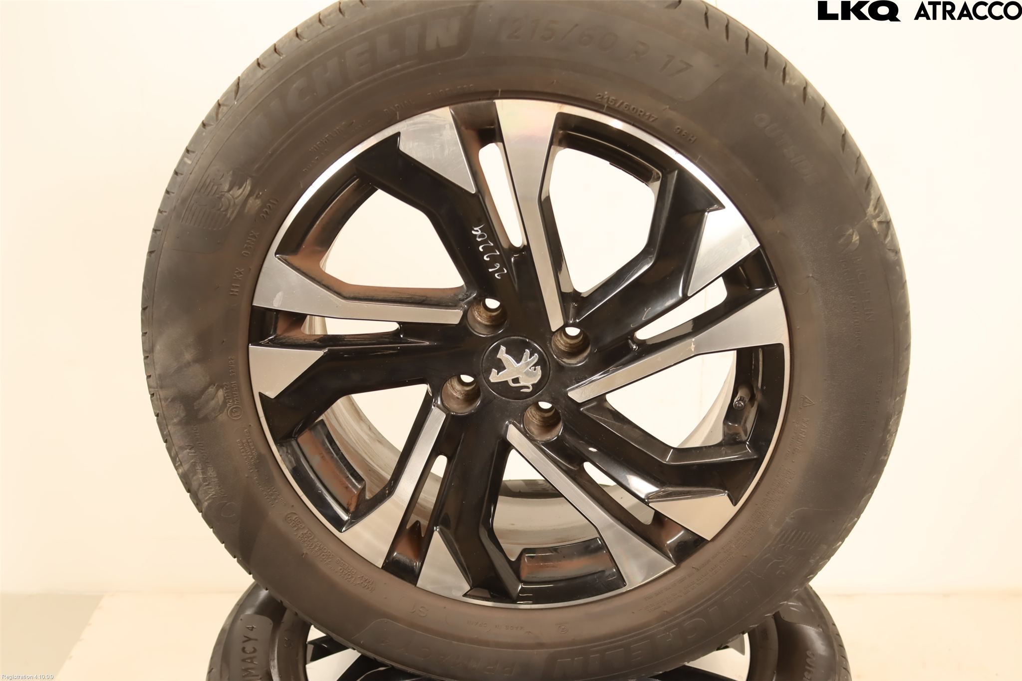 Peugeot 2008/E-2008 20- Sommardäck Alumfälg 4St