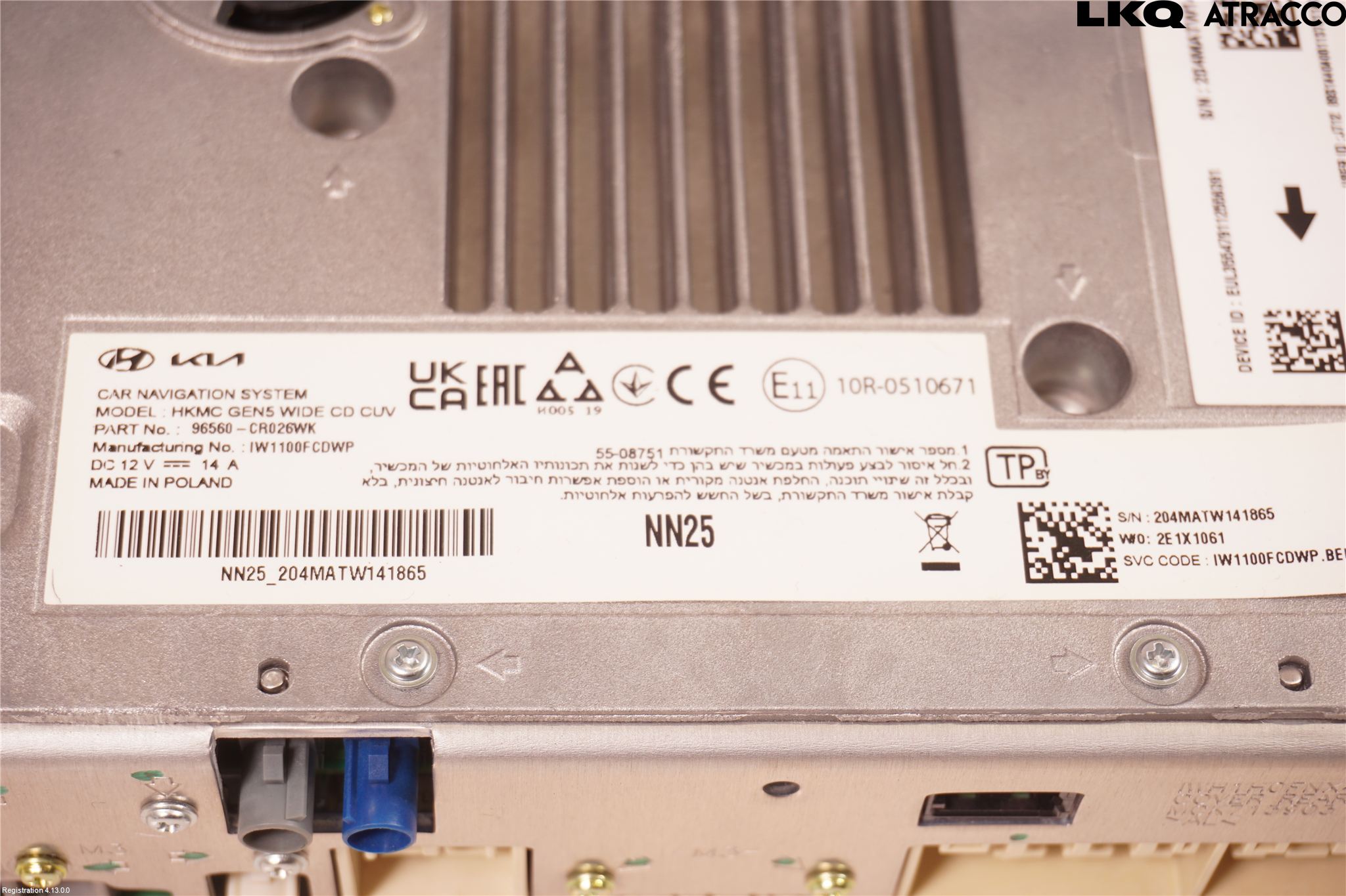 Kia XCEED 19- Gps Navigator