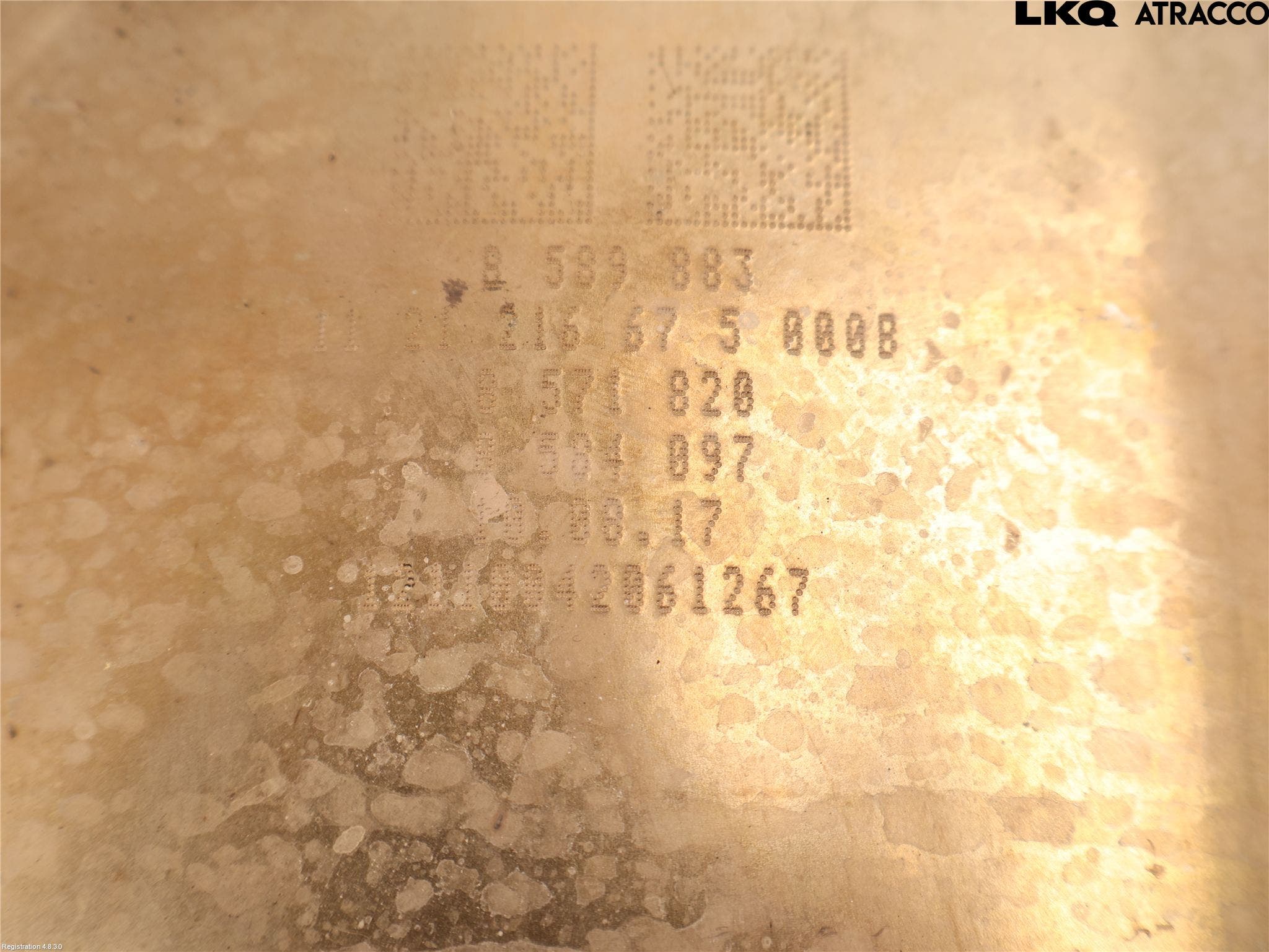 BMW 3 GT F34 13-19 Avgas Partikelfilter