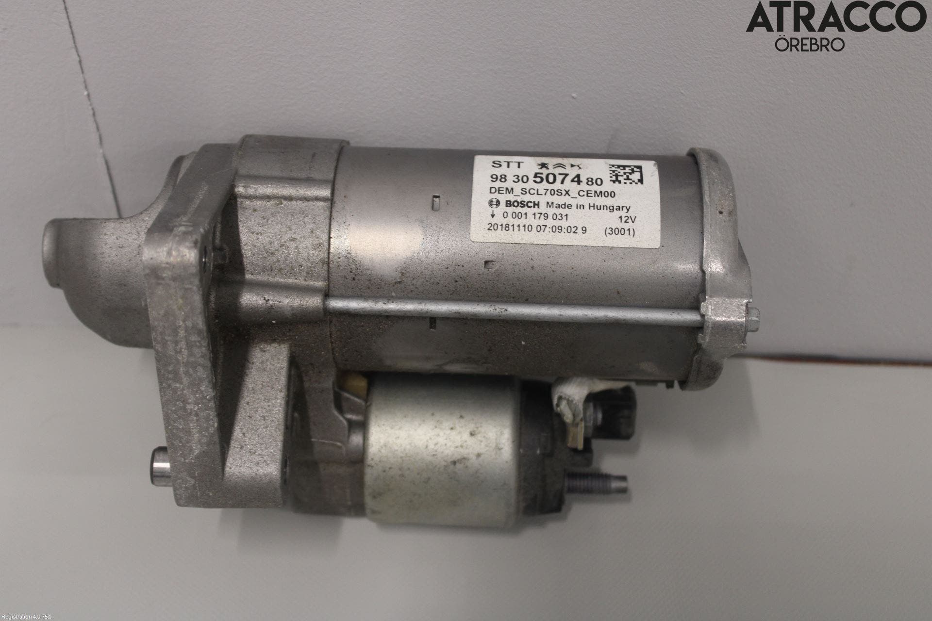 Citroen COTROEN C3 17-24 Startmotor