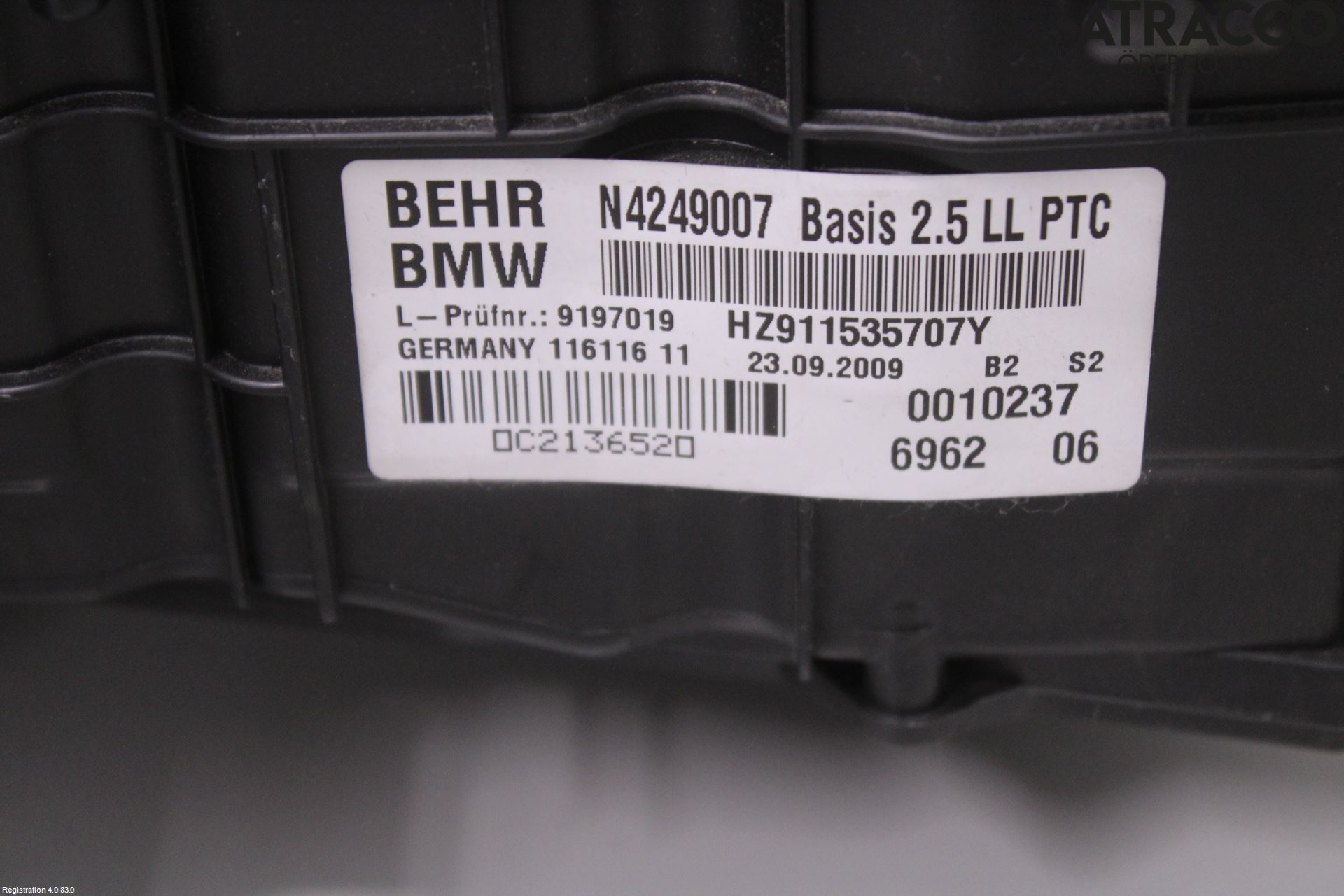 BMW 5 GT F07 09-17 Ac Förångare
