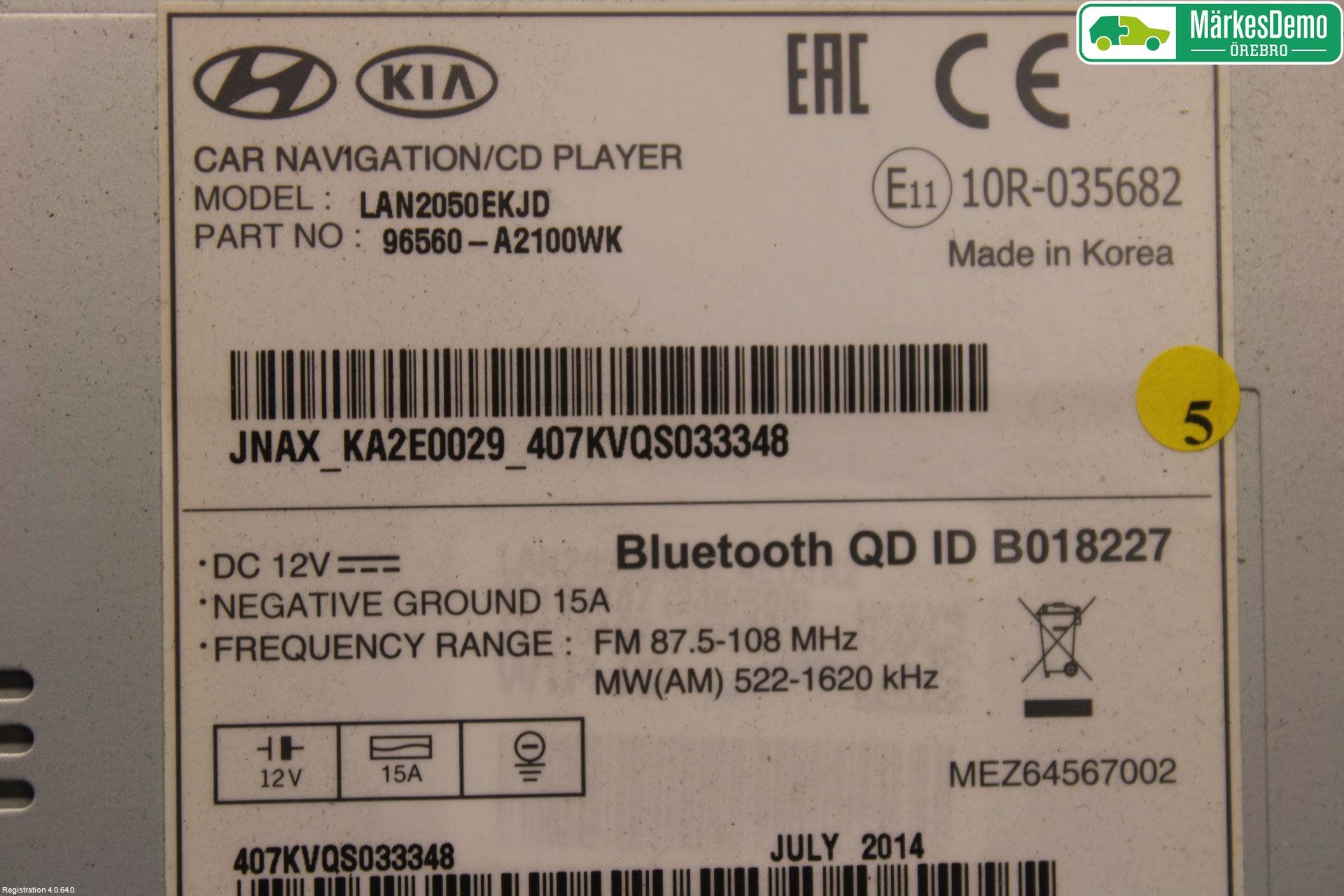 Kia CEED 12-18 Gps Navigator