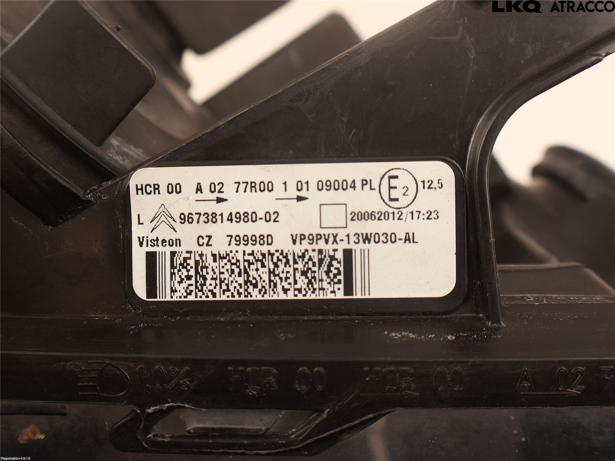 Citroen C3 10-17 Strålkastare Vänster